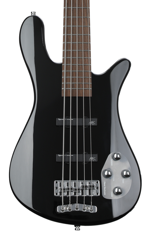 Warwick RockBass Streamer LX 5-string, Dent and Scratch - Solid Black