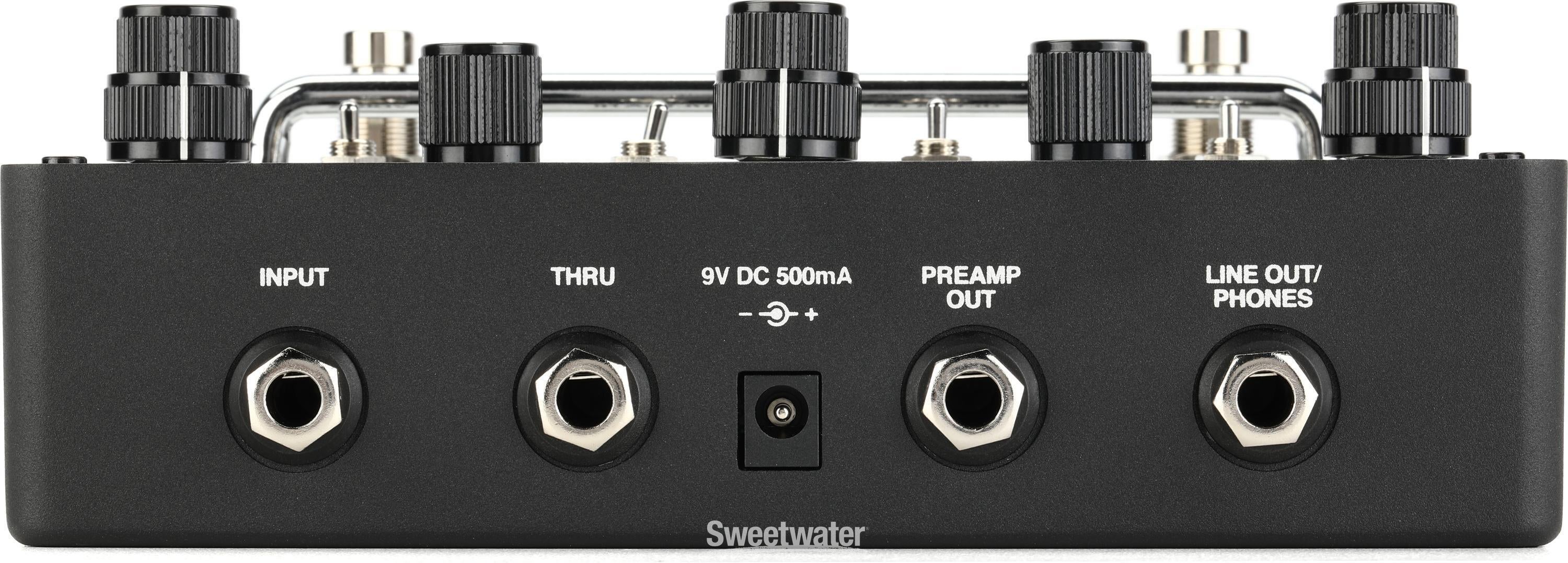 Ampeg SGT-DI Bass Preamp Pedal and DI Reviews | Sweetwater