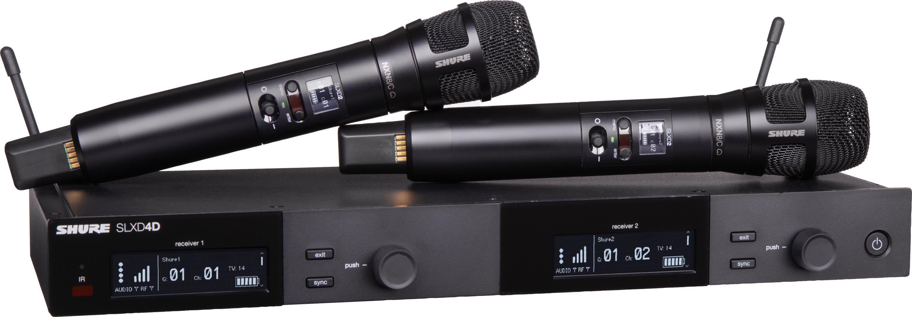 Shure SLX-D/Nexadyne Digital Wireless Microphone System | Sweetwater