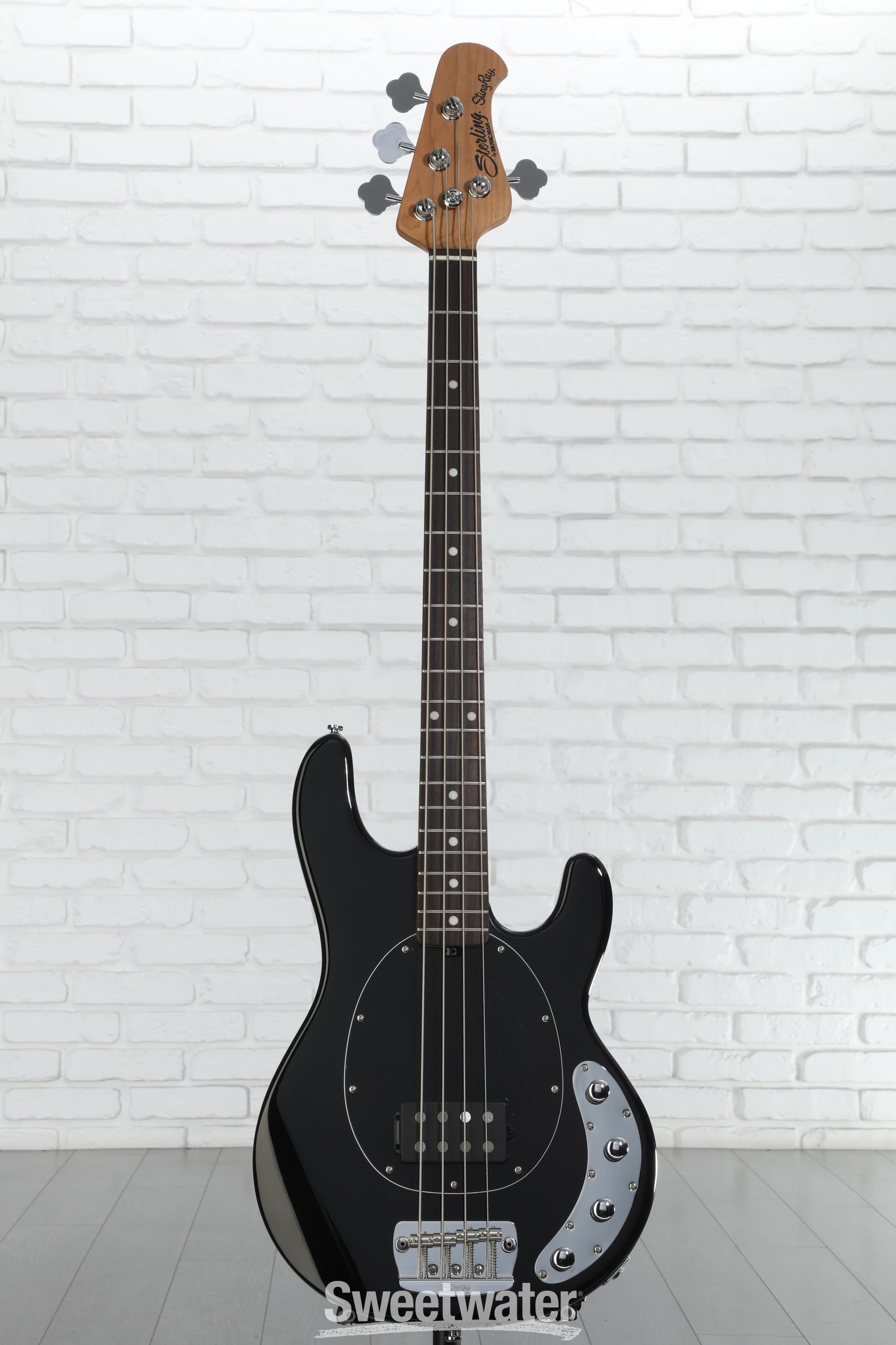 Sterling By Music Man StingRay RAY34 Bass Guitar - Black
