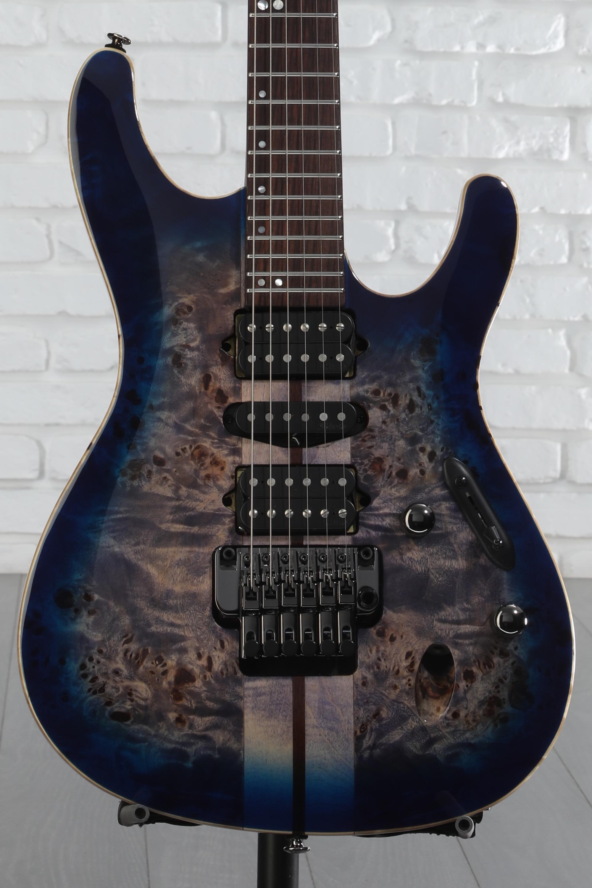 Ibanez Premium S1070PBZ Electric Guitar - Cerulean Blue