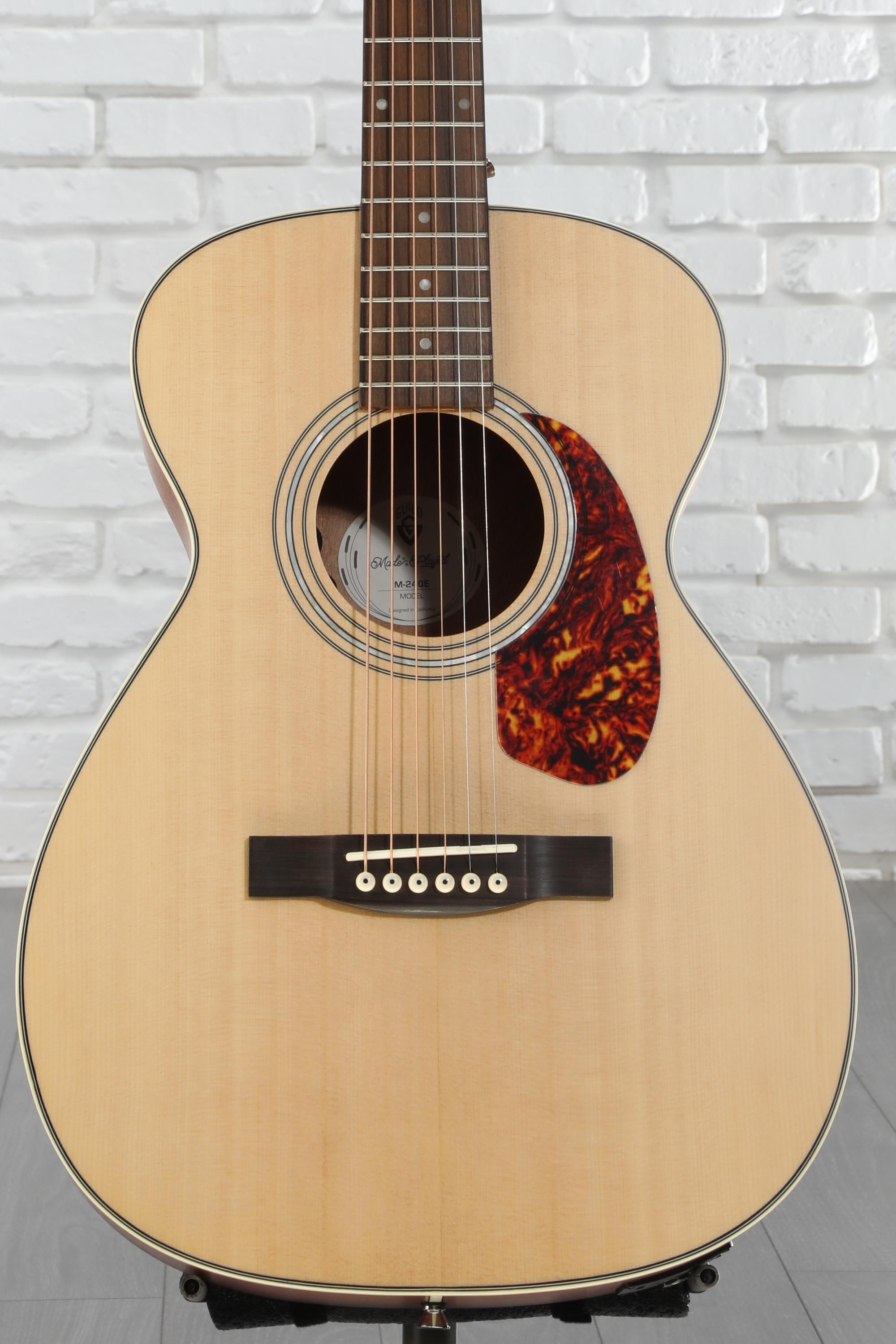 Guild M-240E Westerly Concert Acoustic-Electric Guitar - Natural