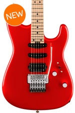 Photo of Charvel MJ San Dimas Style 1 HSS FR M Electric Guitar - Metallic Red