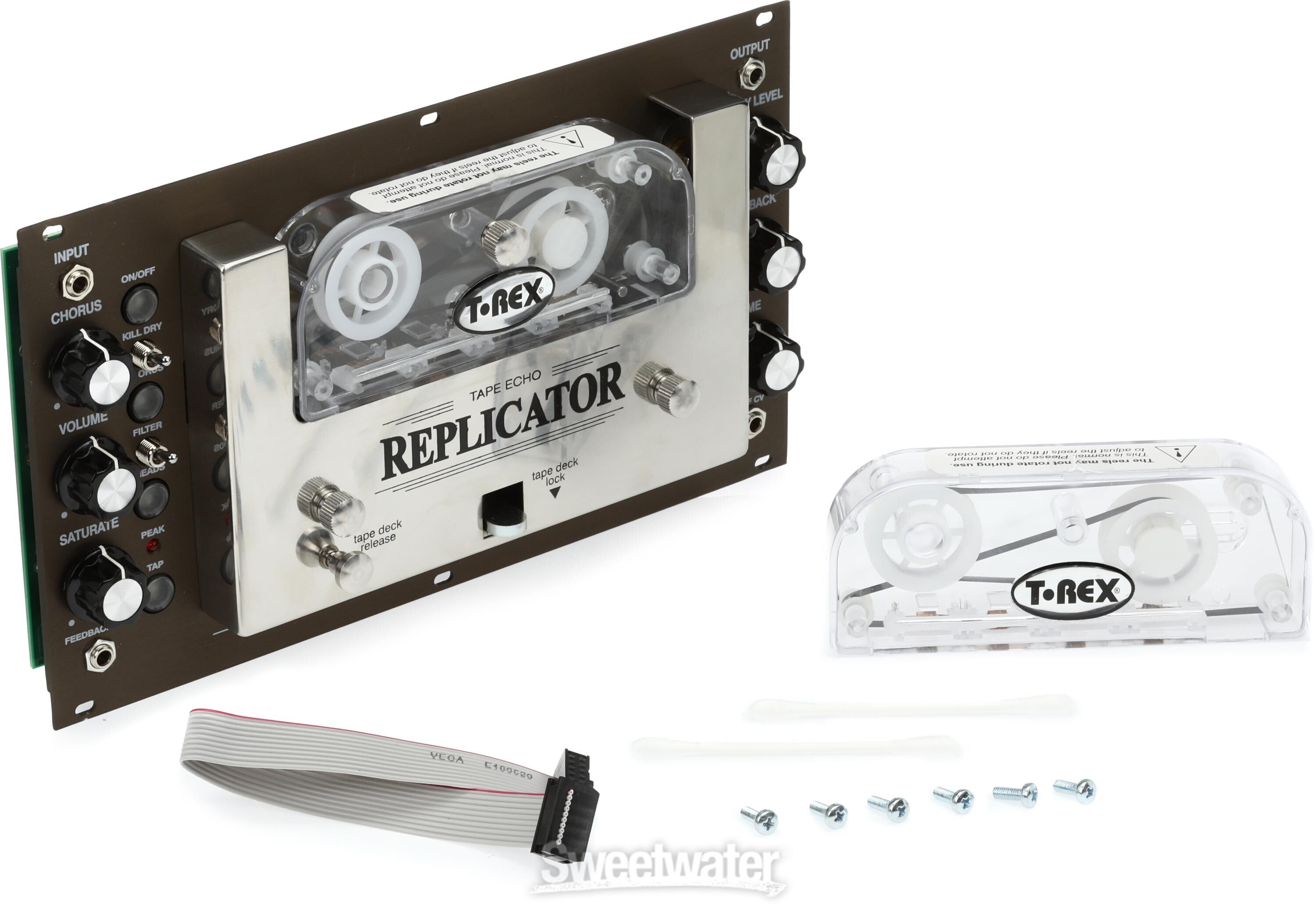 T-Rex Replicator Eurorack Analog Tape Delay Module | Sweetwater