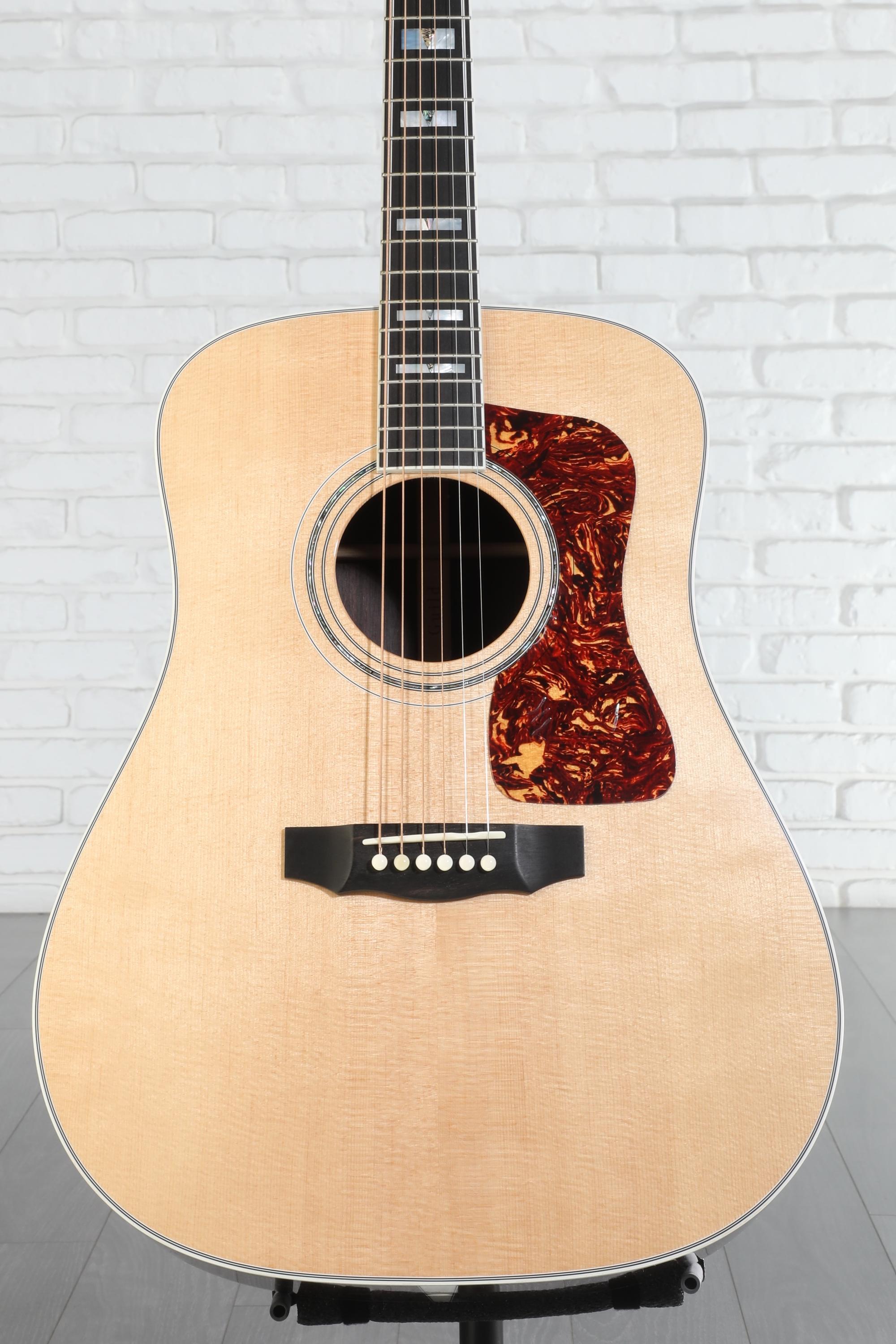 Guild D-55 Acoustic Guitar - Natural | Sweetwater