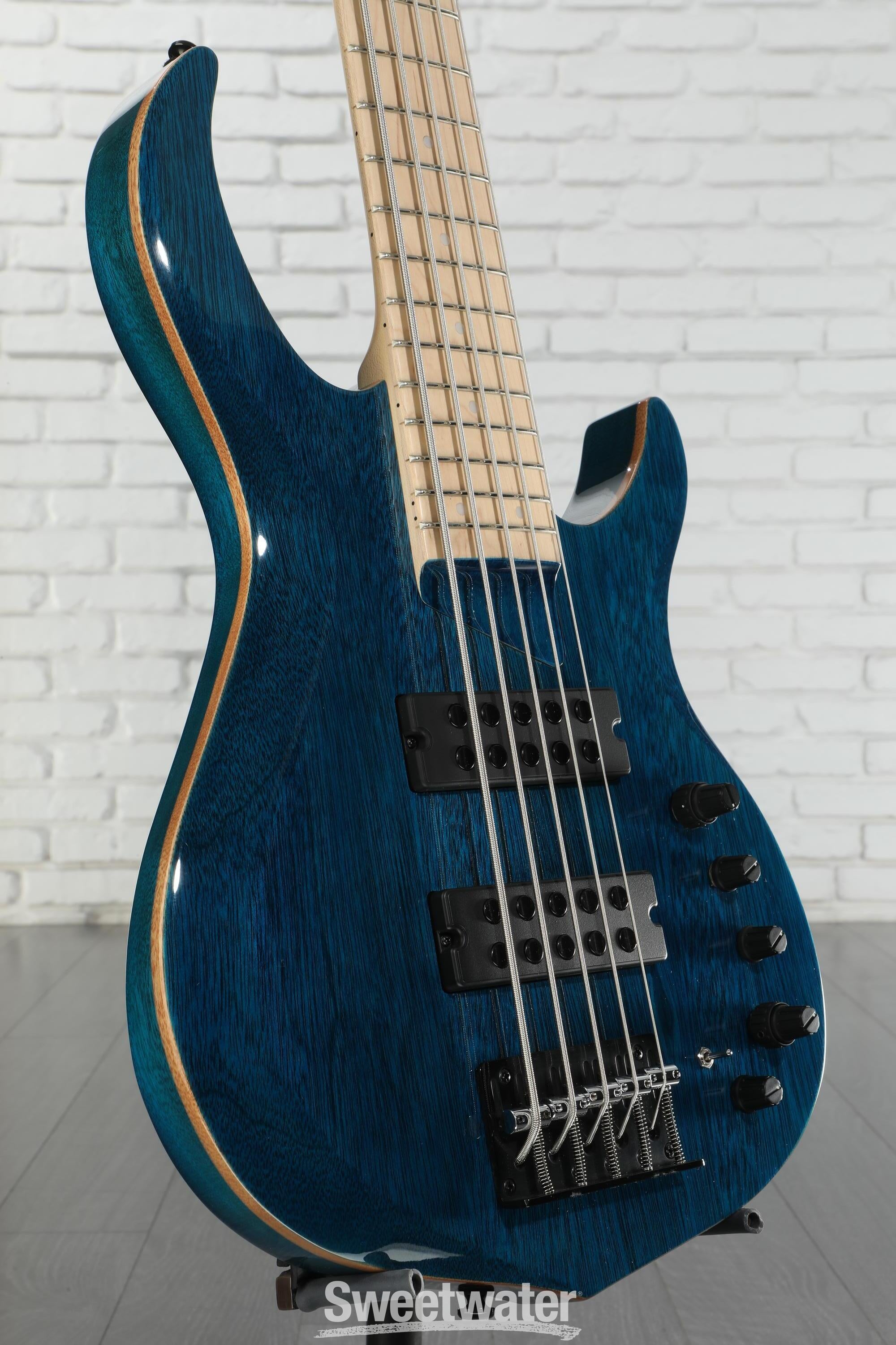 Sire Marcus Miller M2 5-string Bass Guitar - Transparent