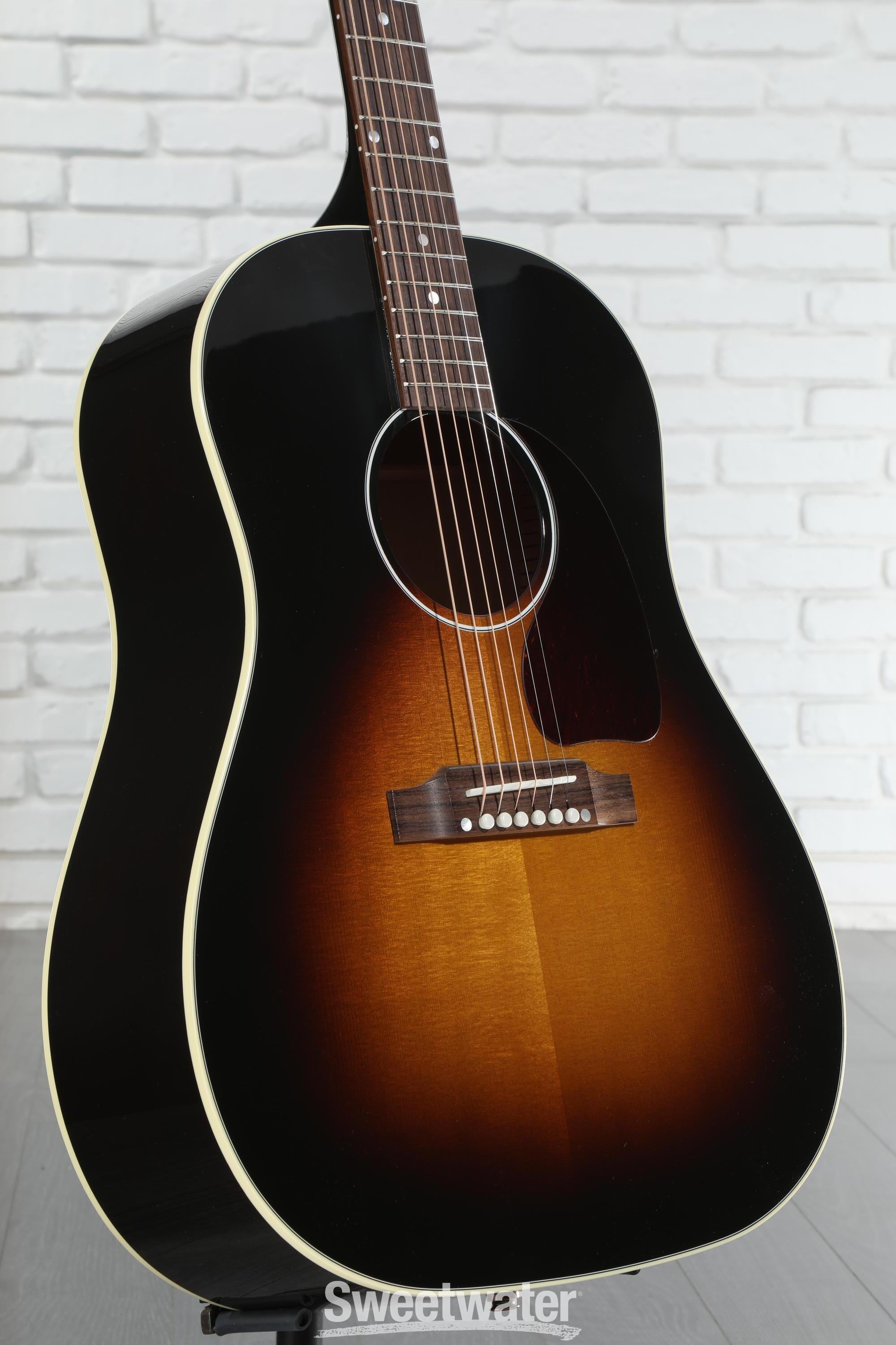 Gibson Acoustic Used Gibson Acoustic J-45 Standard Rosewood Acoustic-Electric Guitar - Vintage Sunburst
