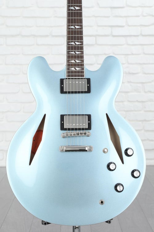 Epiphone Dave Grohl DG-335 Semi-hollowbody Electric Guitar - Pelham Blue
