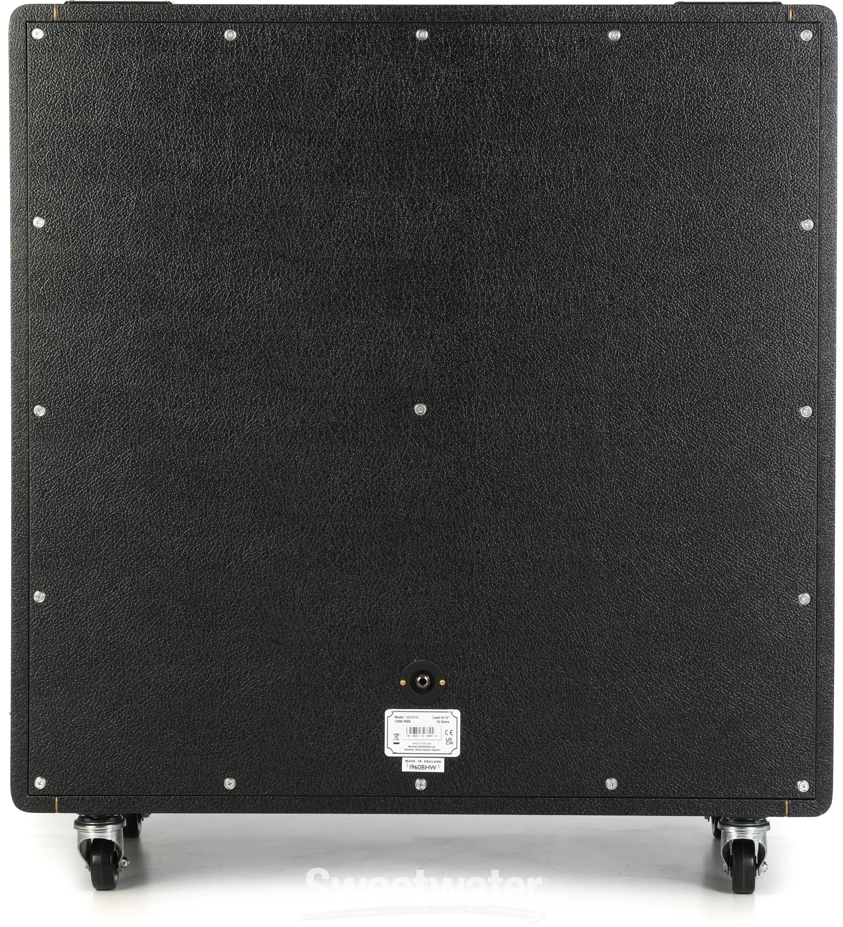 Marshall 1960BHW 120-watt 4 x 12-inch Handwired Speaker Cabinet