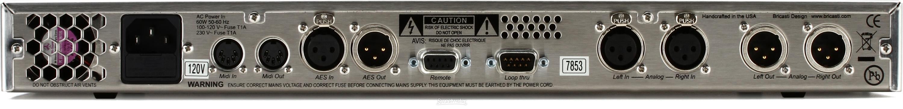 Bricasti Design Model 7 Mainframe Stereo Reverb Processor