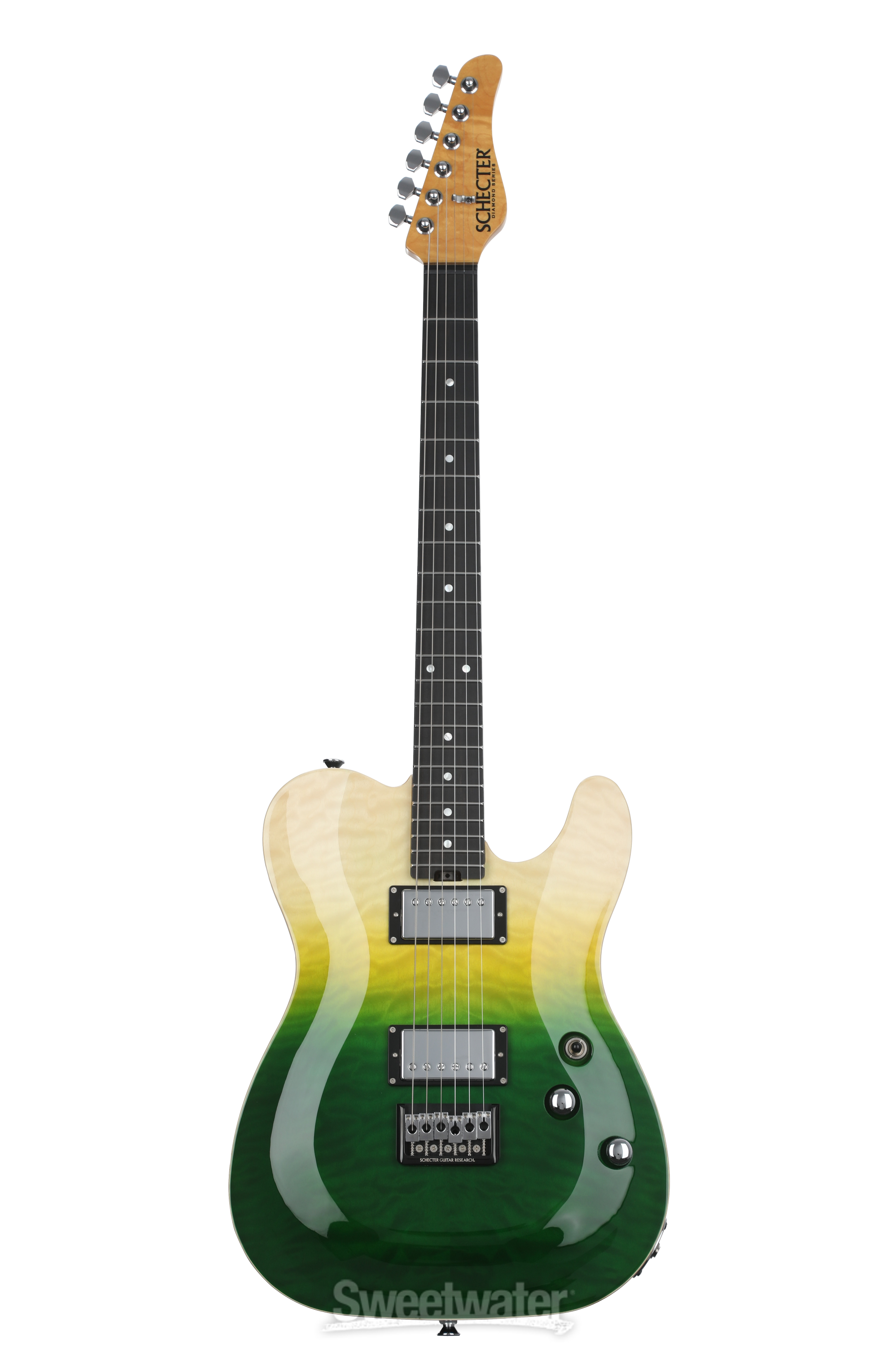 Schecter PT Classic Electric Guitar - Caribbean Fade Burst
