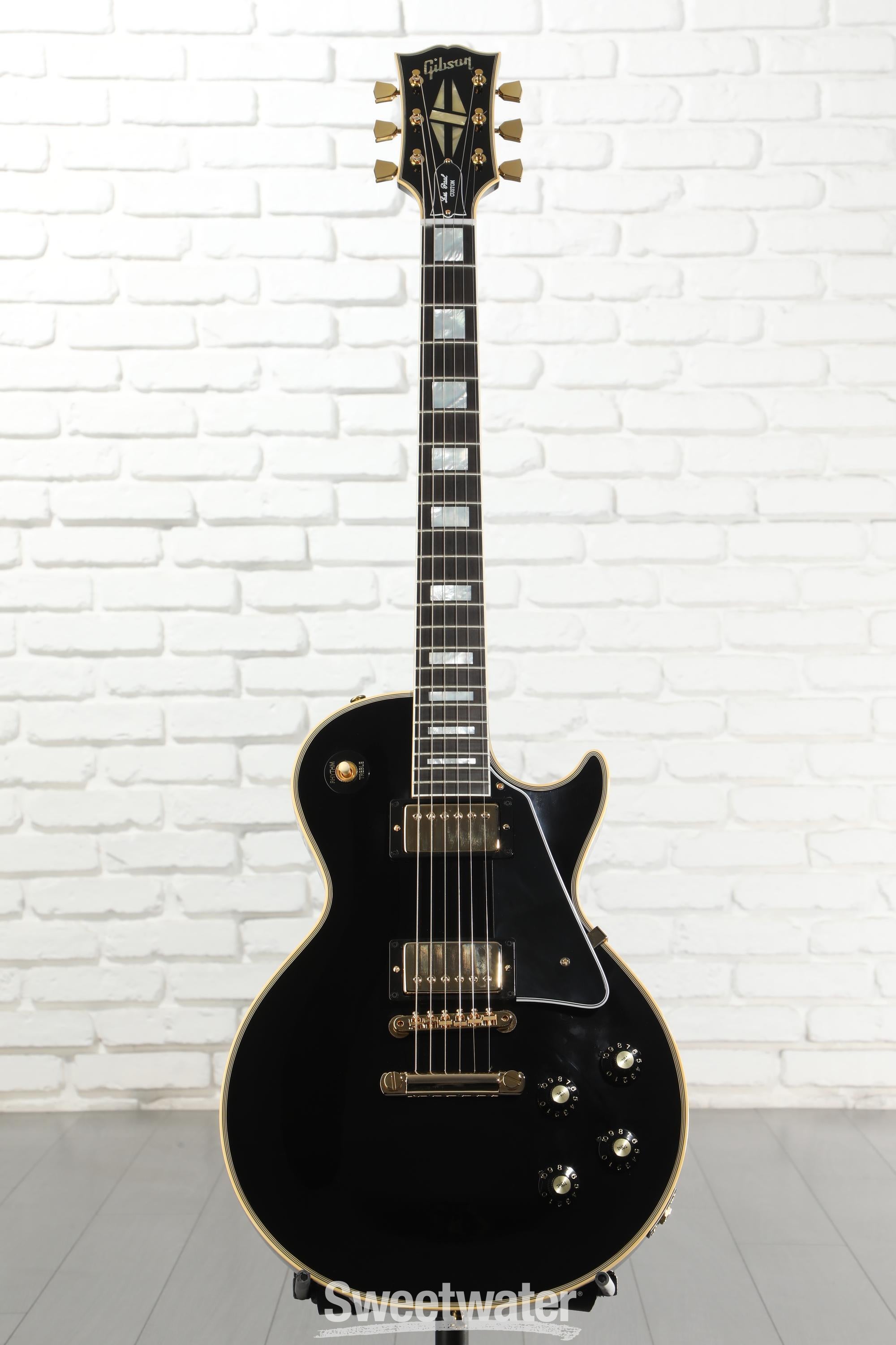 Gibson Custom 1968 Les Paul Custom Reissue Electric Guitar - Ebony