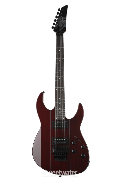 Line 6 JTV-89F - Blood Red with Ebony Fingerboard | Sweetwater Line 6 JTV-89F - Blood Red with Ebony Fingerboard | Sweetwater