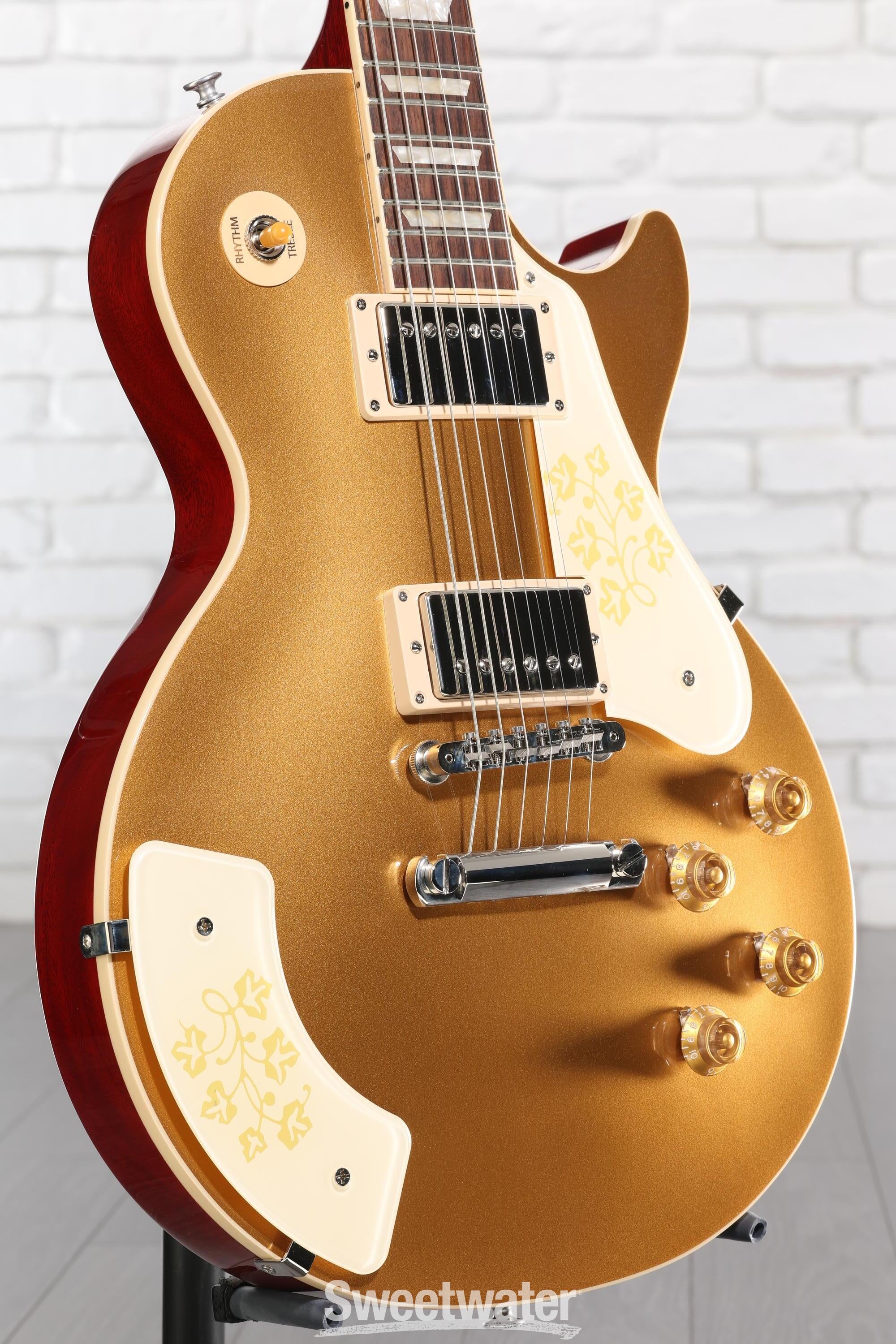 Photo of Gibson Mary Ford Les Paul Standard Electric Guitar - Gold Top with Cherry Back