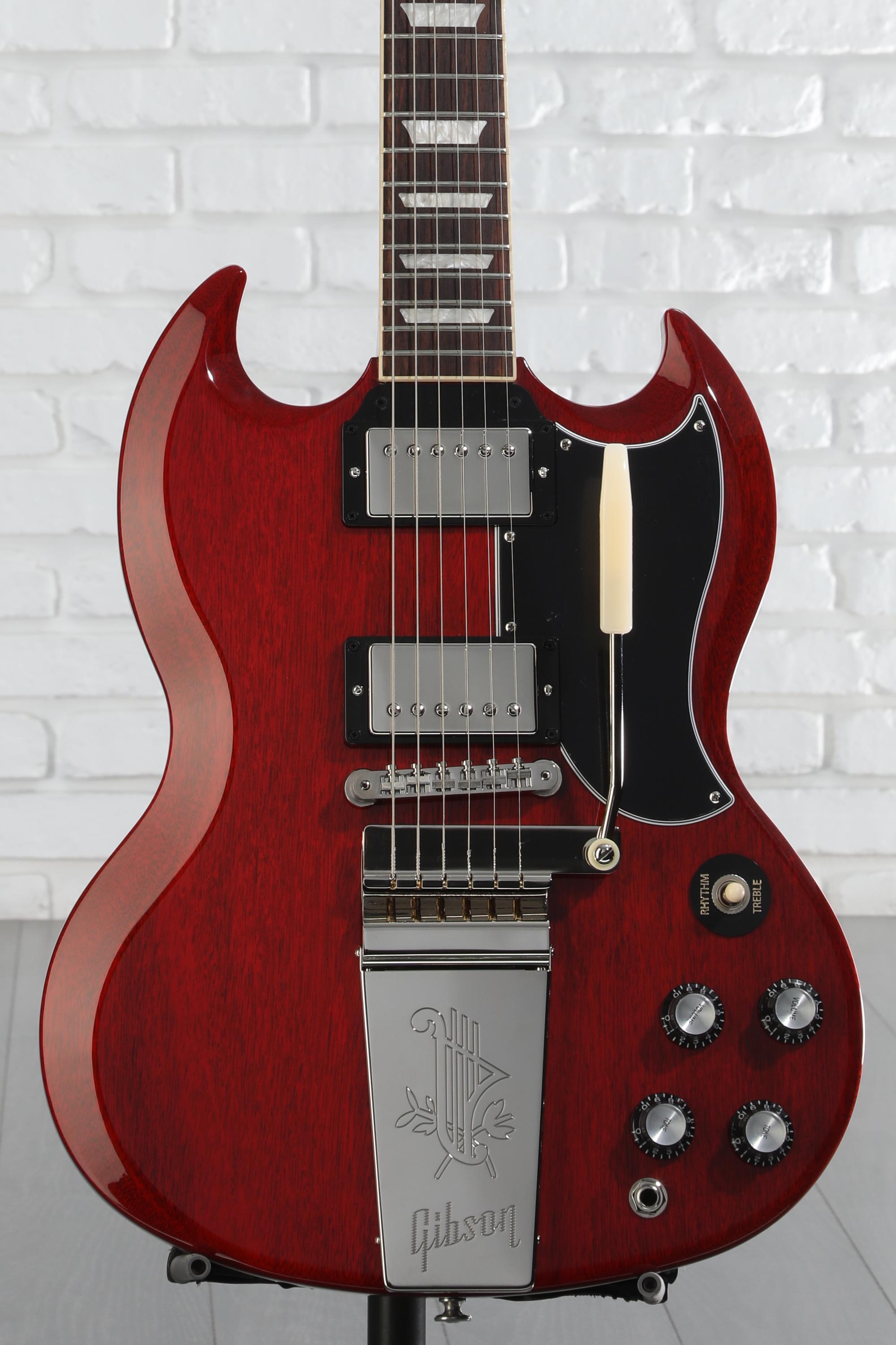 ギター Gibson SG standard 61 maestro vibrola Gibson SG Standard '61 Maestro Vibrola - Vintage Cherry