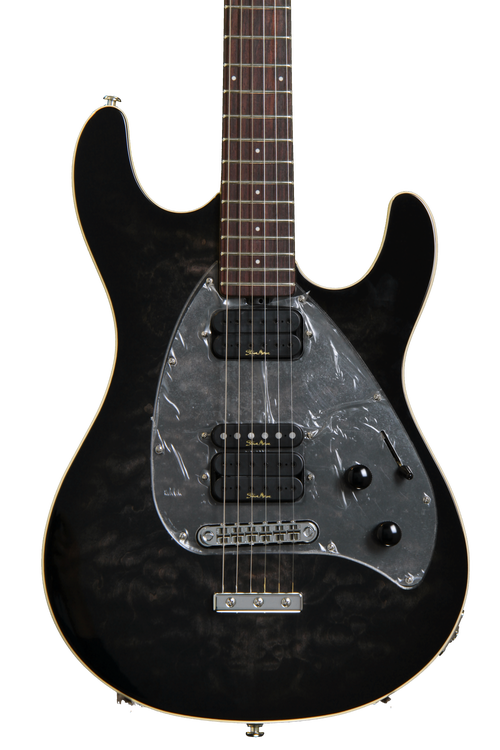 Ernie Ball Music Man Steve Morse Y2D - Black Burst w
