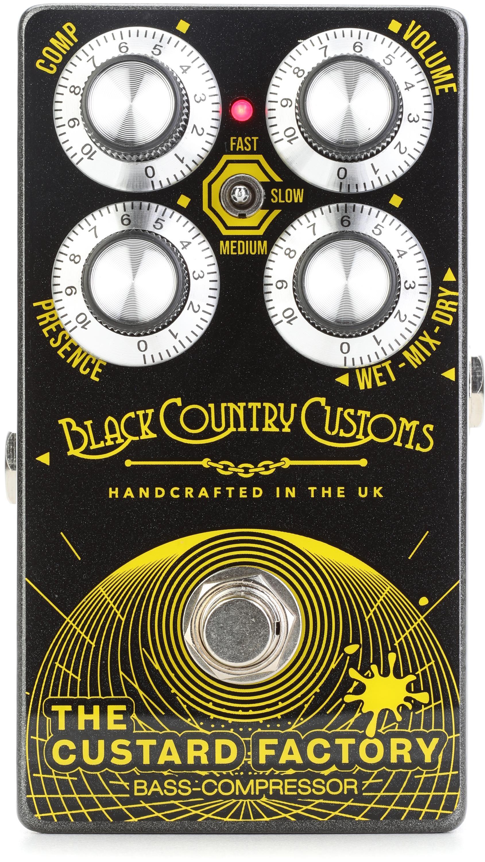 Laney Black Country Customs The Custard Factory Bass Compressor Pedal