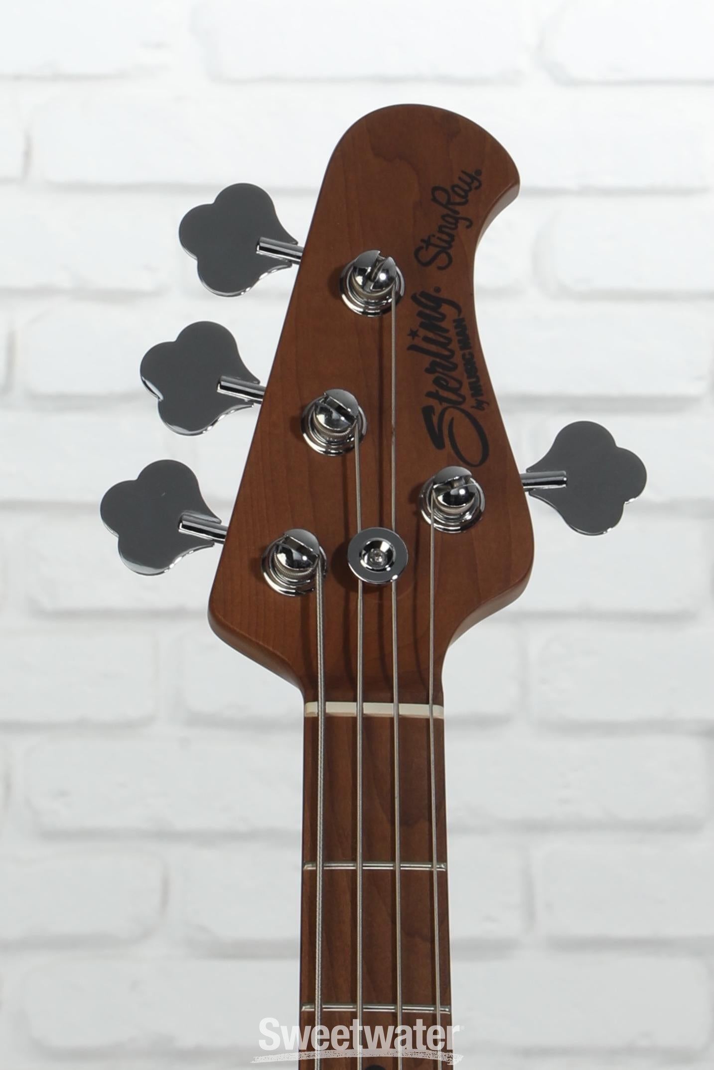 Sterling By Music Man StingRay RAY34 Bass Guitar - Blue