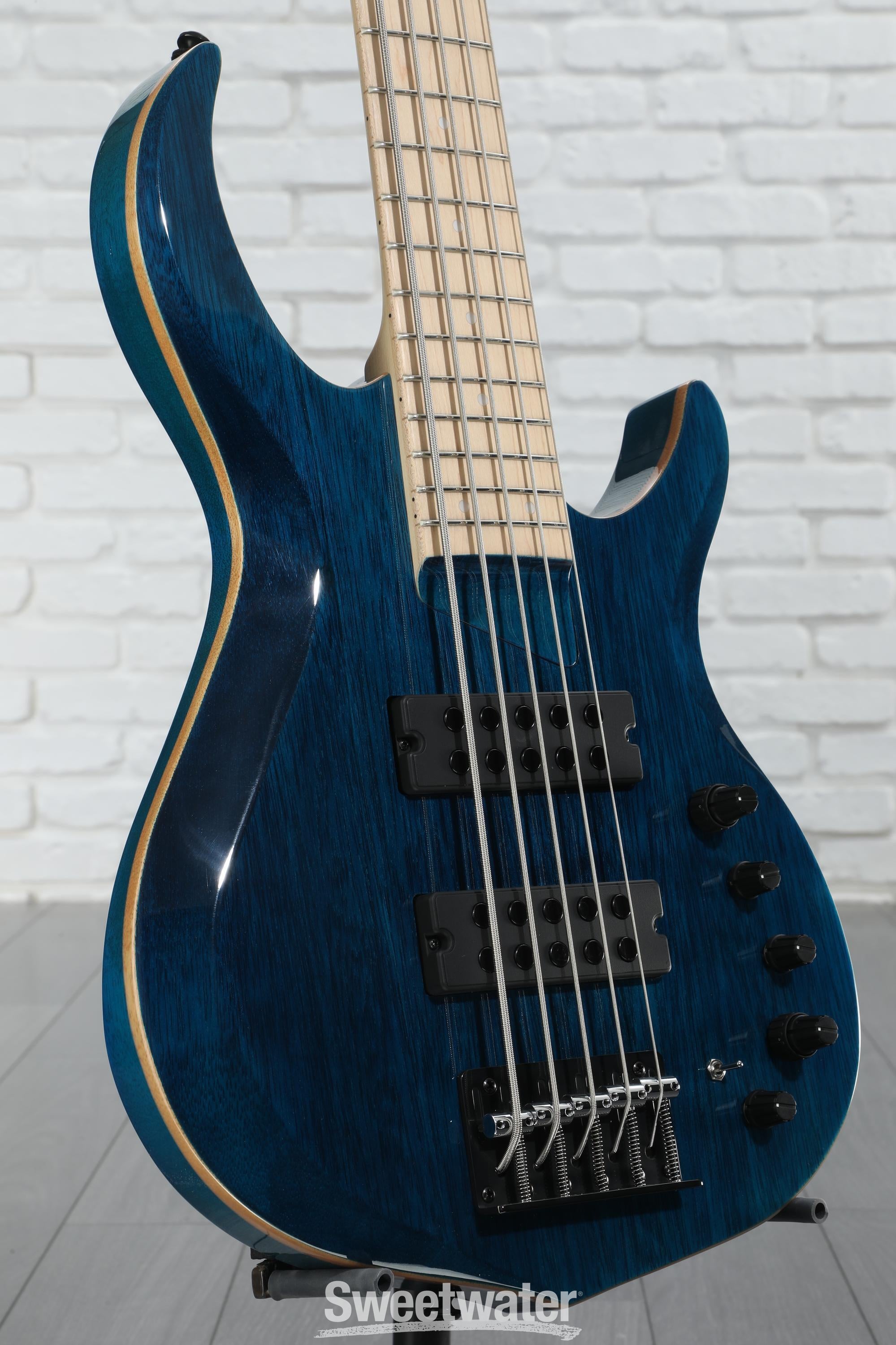 Sire Marcus Miller M2 5-string Bass Guitar - Transparent