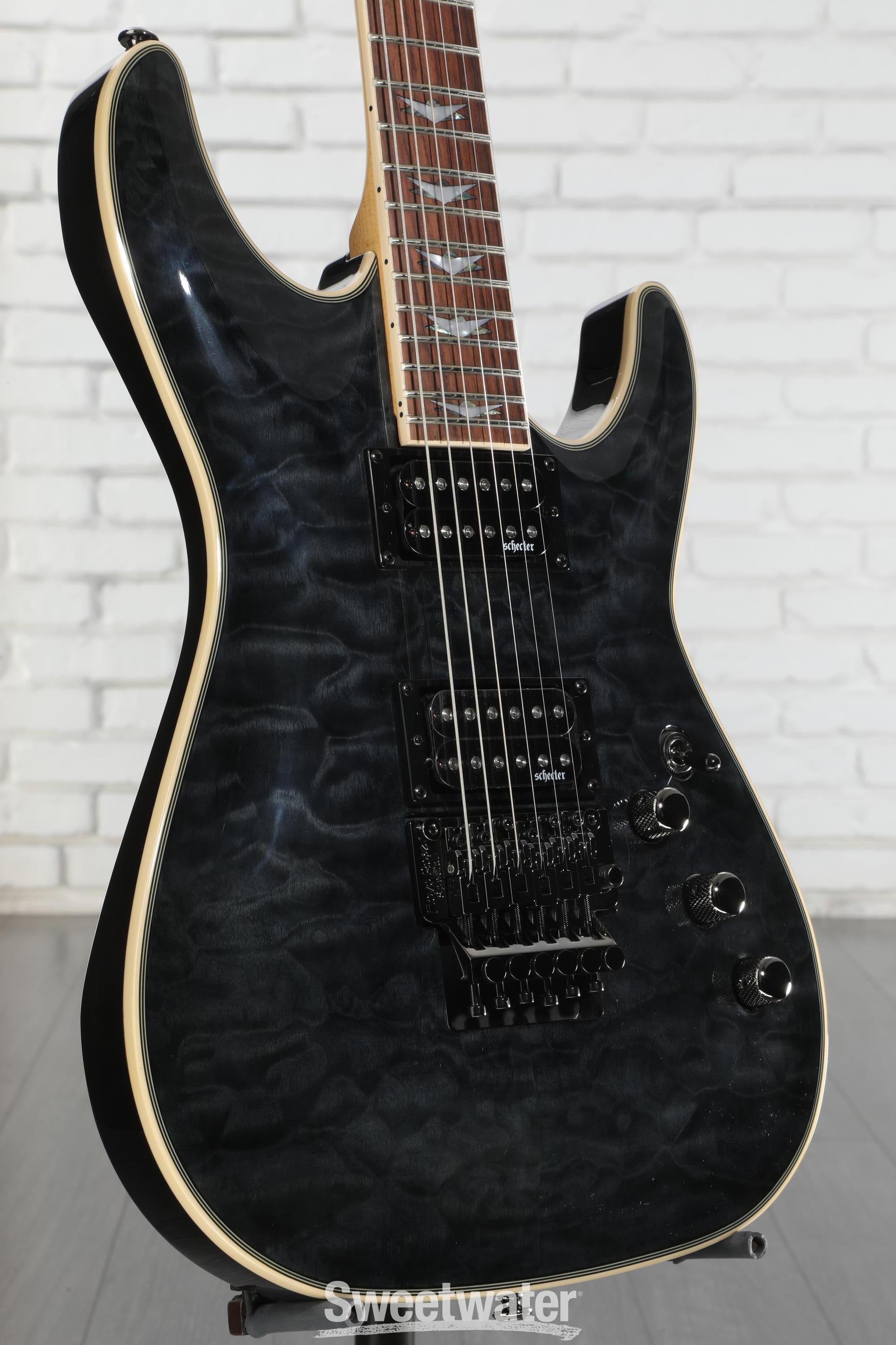 TE9022■ Schecter OMEN EXTREMEFR/ブリッジFloydRose Special ジャンク Schecter Omen Extreme-FR
