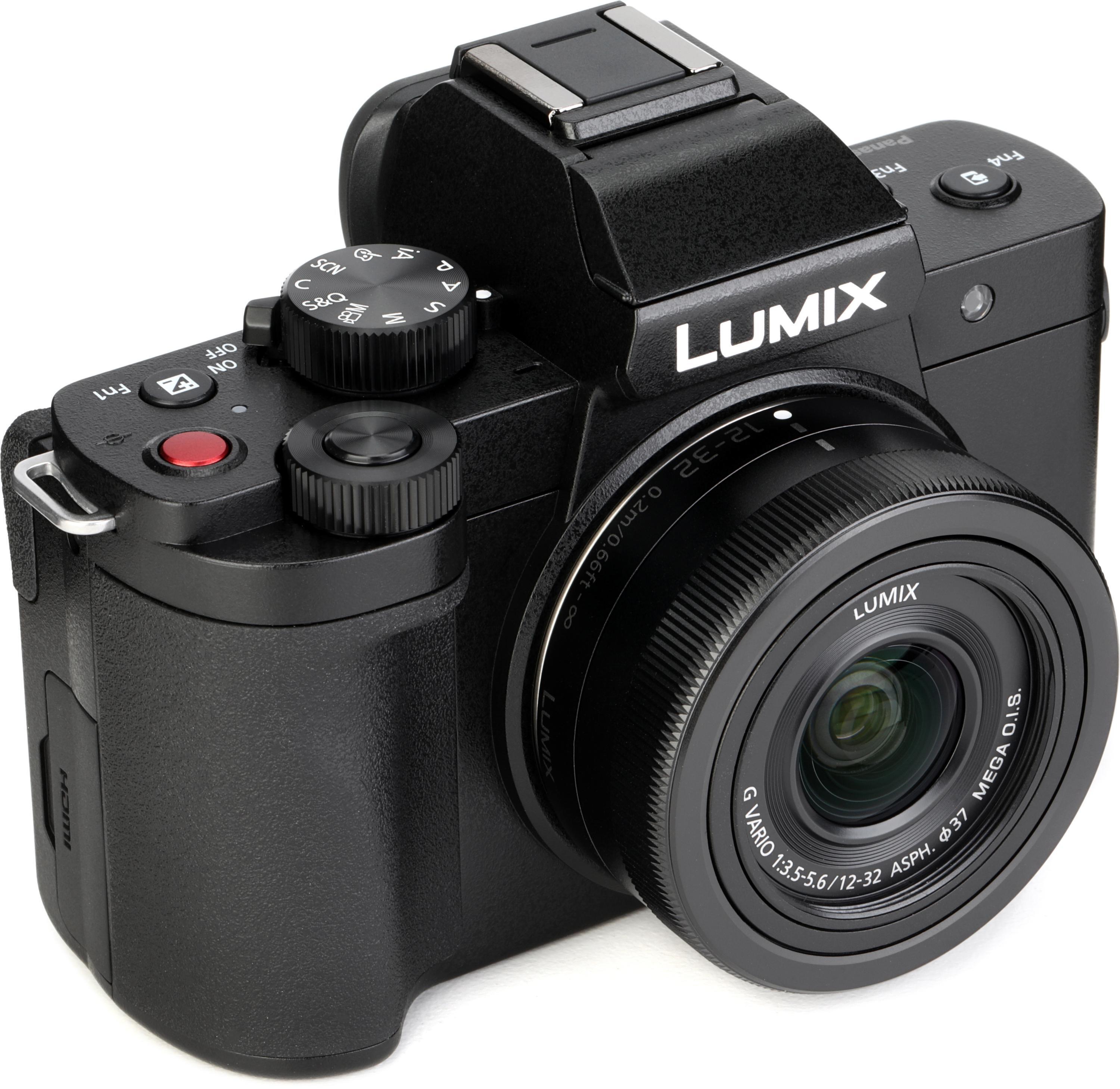 Panasonic Lumix G100D Mirrorless Camera with 12-32mm Lens