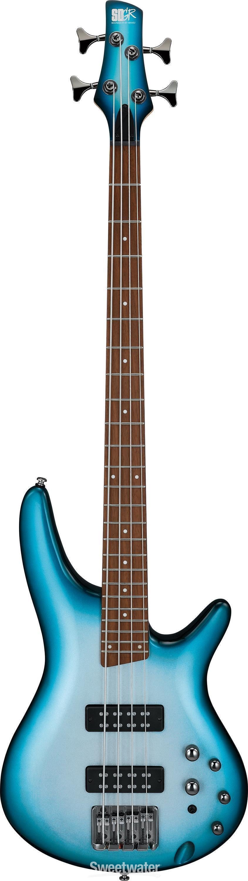 ベース Ibanez SR300E michiko Ibanez SR Standard SR300E Bass Guitar - Deep Ocean Metallic