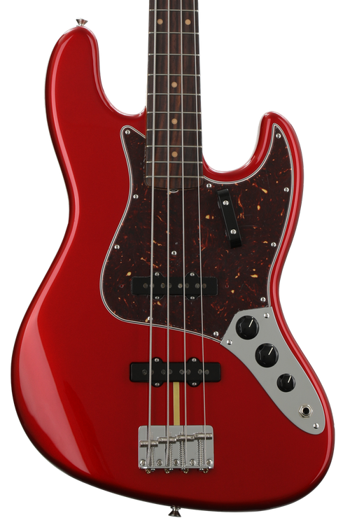 Fender American Original '60s Jazz Bass - Candy Apple Red | Sweetwater