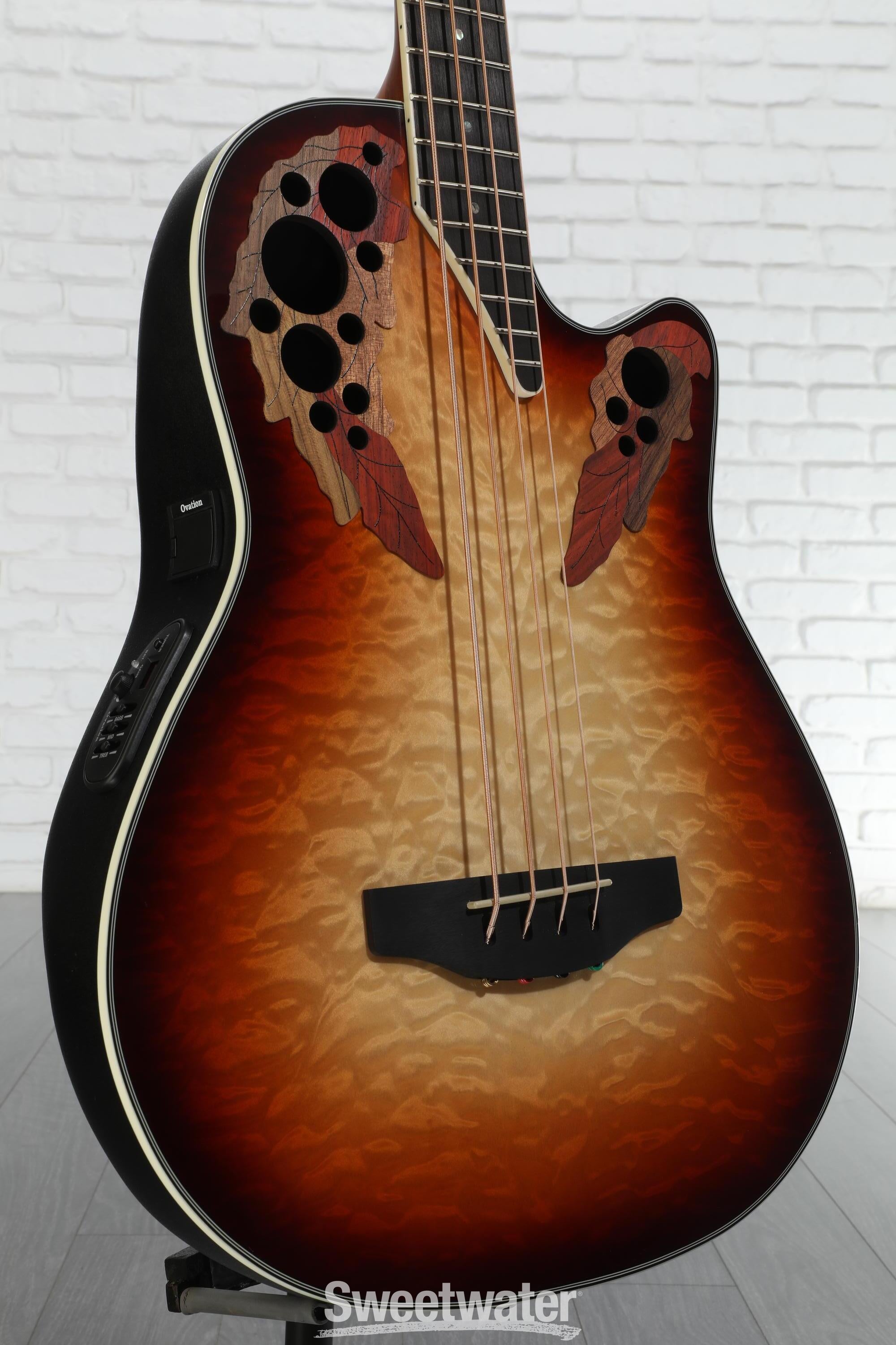 Ovation Celebrity Elite Plus Bass CEB44X-7C Mid-depth