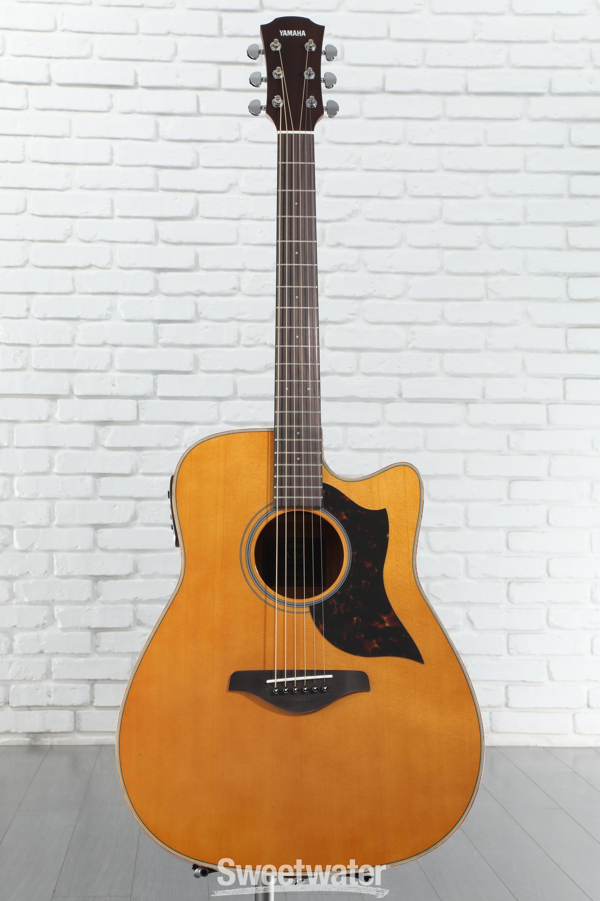 Yamaha A1M Acoustic-electric Guitar - Vintage Natural