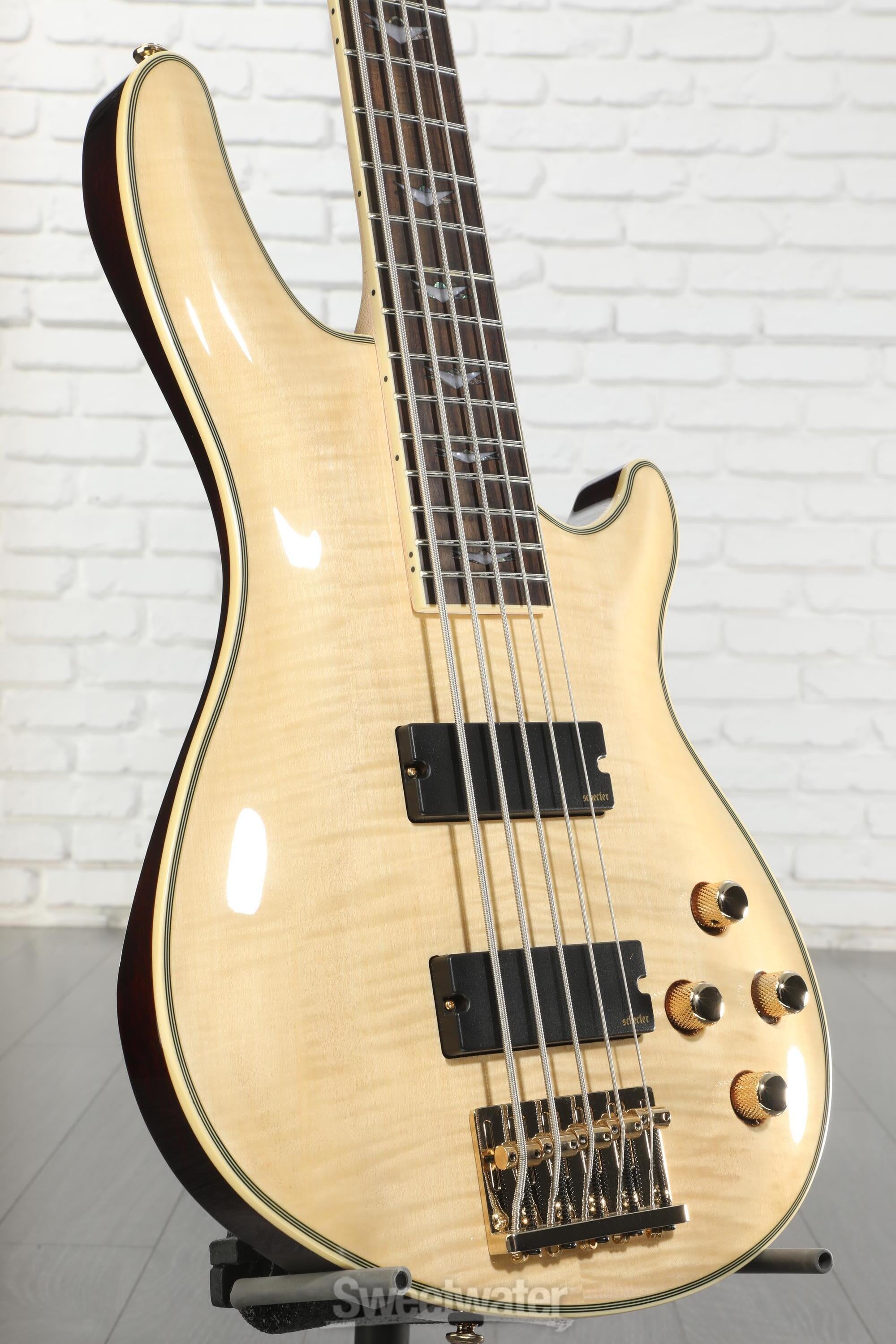 Schecter Omen Extreme-5 Bass Guitar - Natural | Sweetwater
