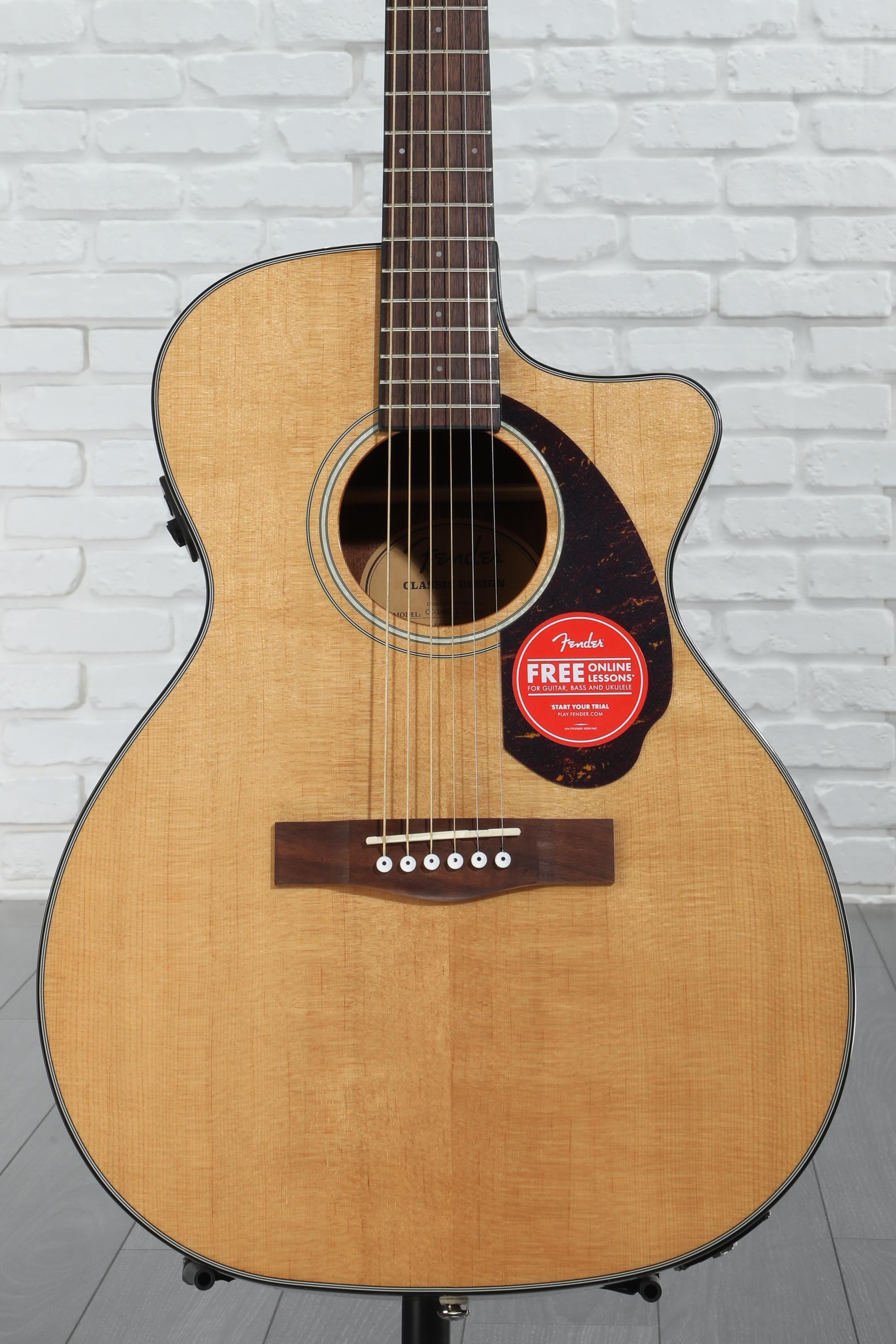 Fender CC-140SCE - Natural | Sweetwater