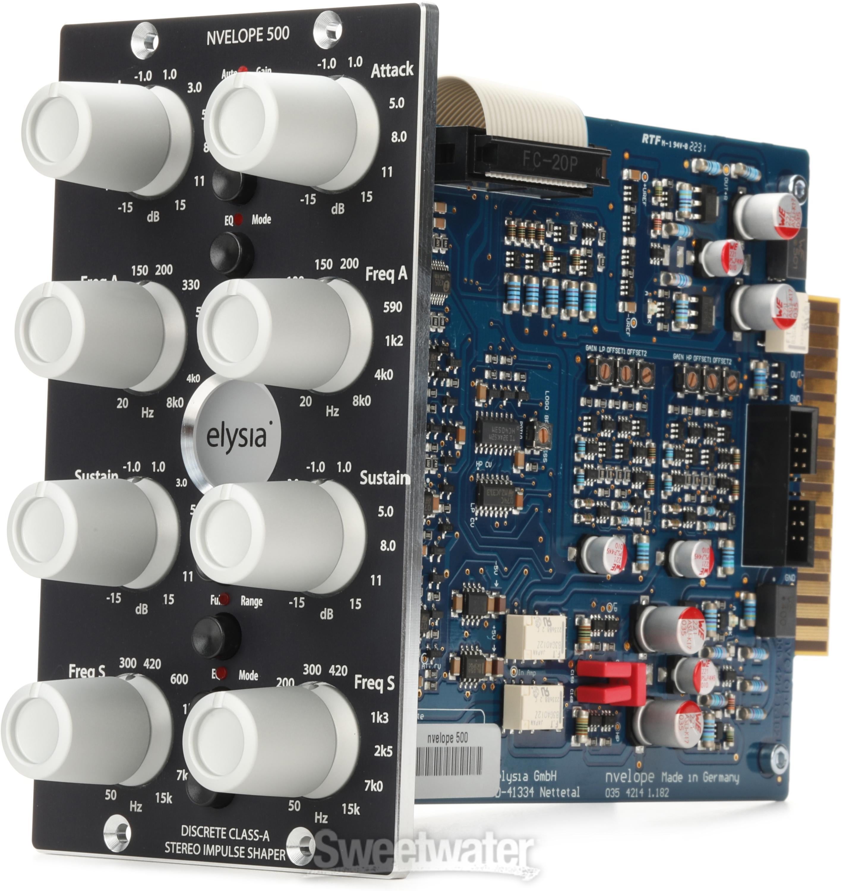 elysia nvelope 500 ステレオインパルスシェイパー Elysia nvelope 500 Stereo / Dual-Mono 500 Series Impulse