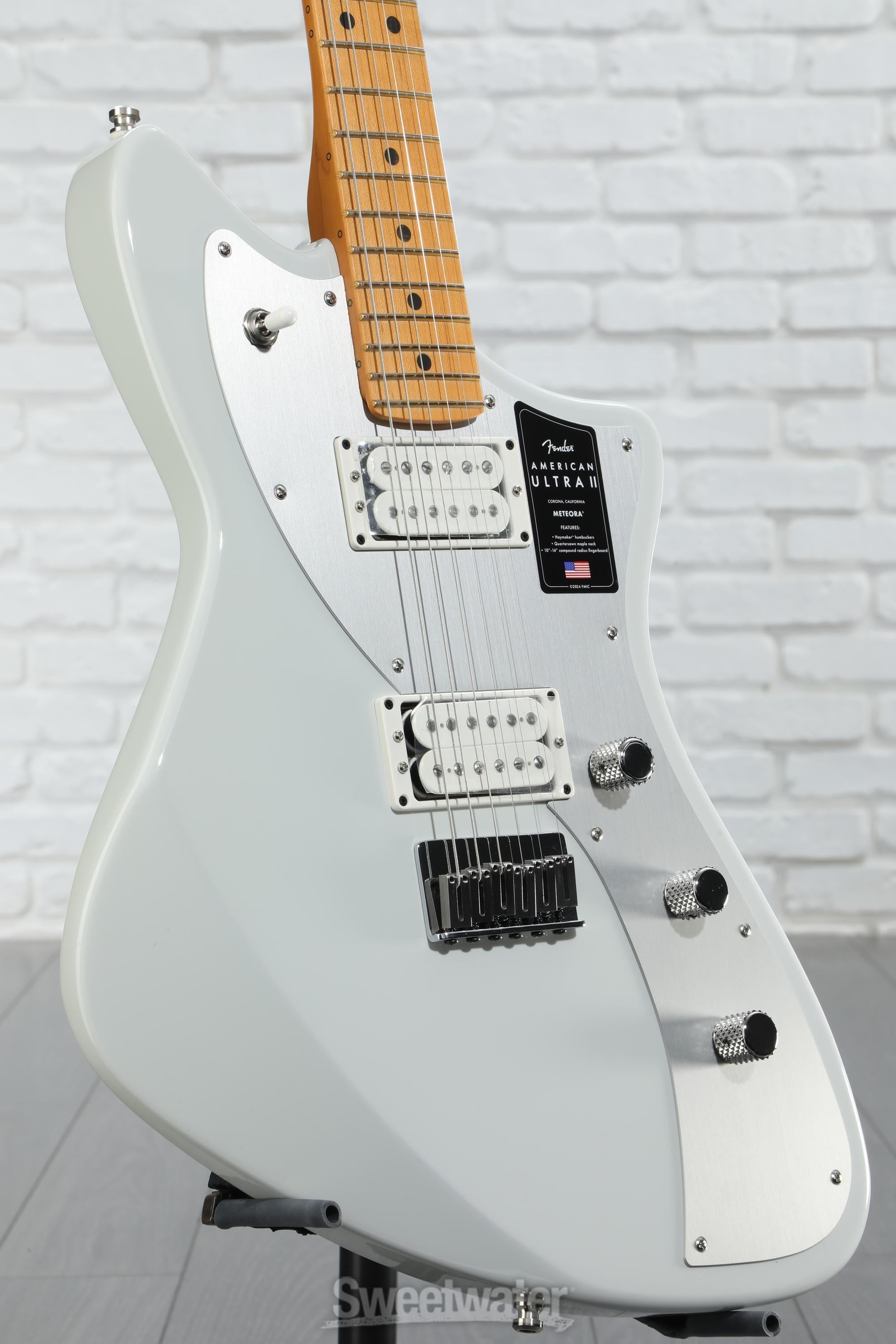 Fender American Ultra II Meteora Electric Guitar - Avalanche