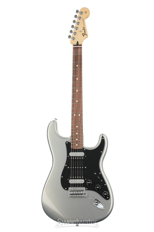 Fender Standard Stratocaster HSH - Ghost Silver with Pau Ferro Fingerboard