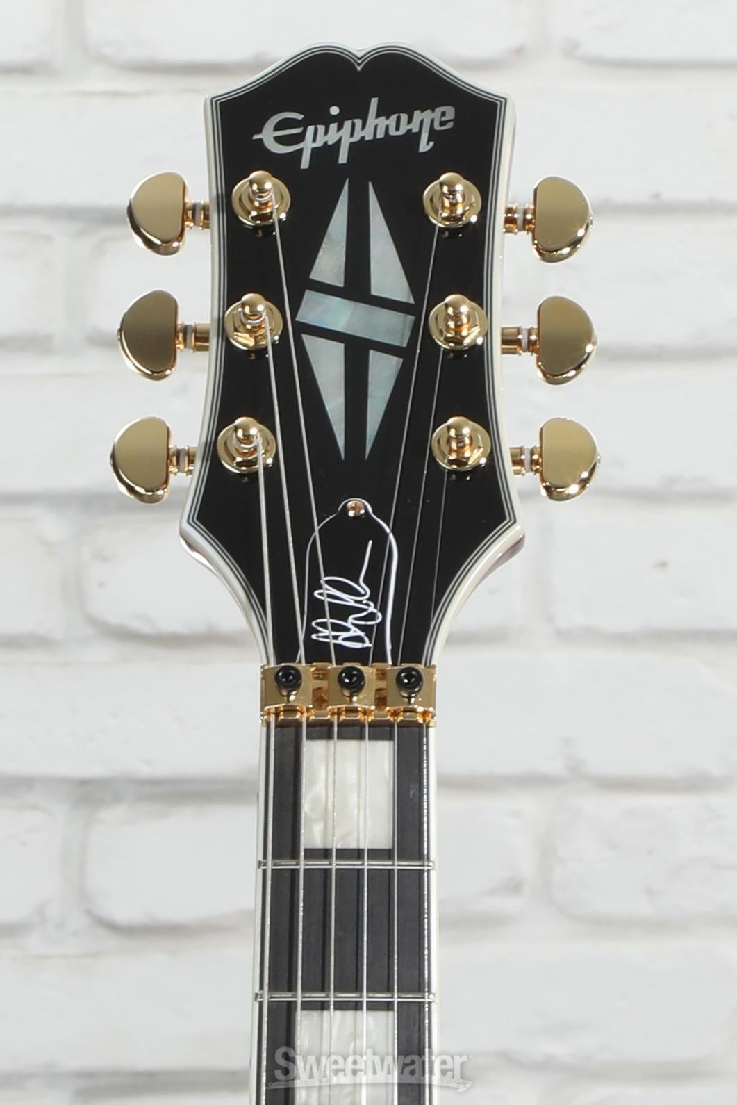 Epiphone Alex Lifeson Les Paul Custom Axcess Electric Guitar