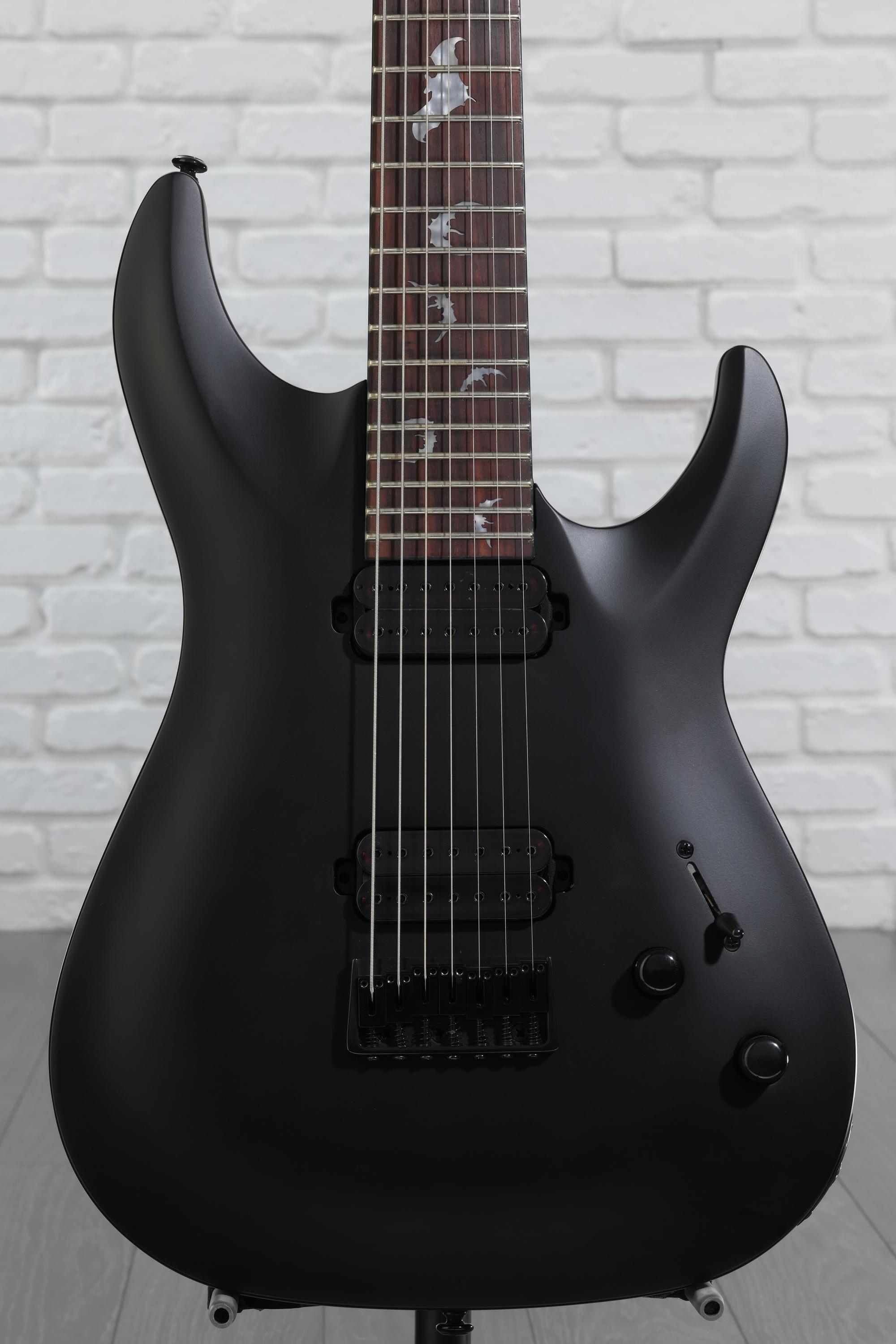 【SCHECTER】 Damien 7 Satin Black 7弦エレキギター Schecter Damien-7 Multiscale 7-string Electric Guitar