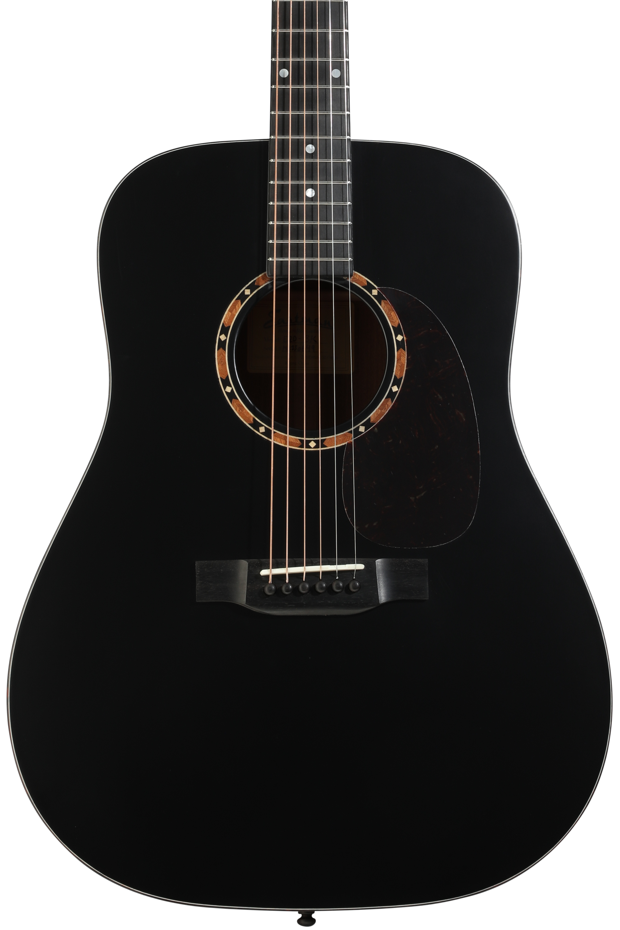 Eastman Guitars E2D Acoustic Guitar - Black | Sweetwater