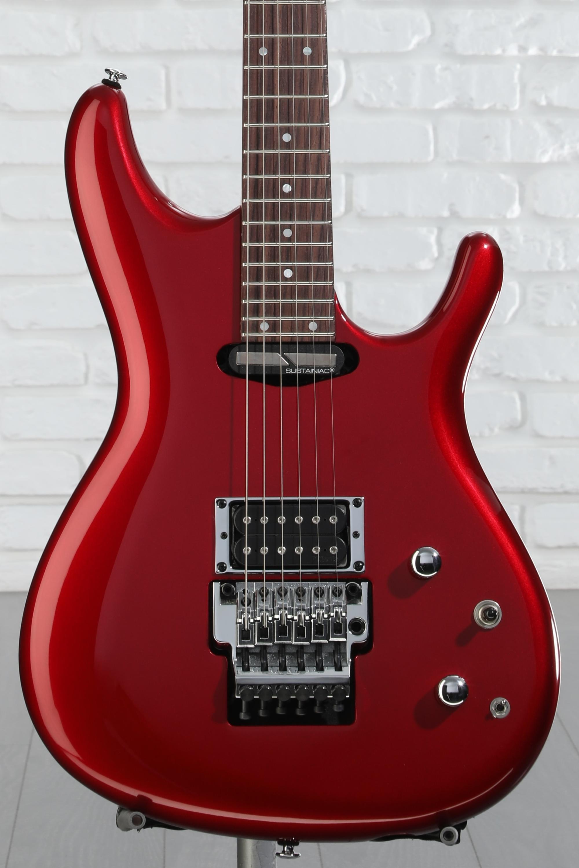 The Anarchist guitar is ready to hit the stage in the night