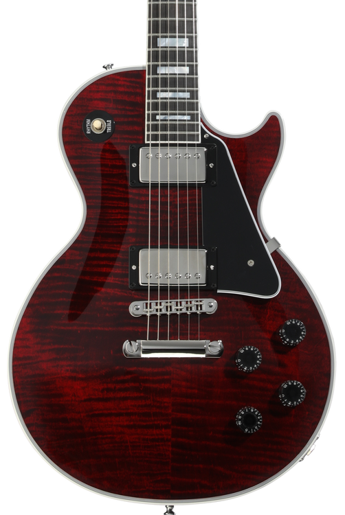 Gibson Custom Dealer Select Les Paul Custom Electric Guitar - Red
