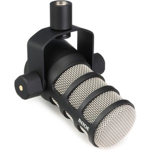 Bundled Item: Rode PodMic Cardioid Dynamic Broadcast Microphone - Black