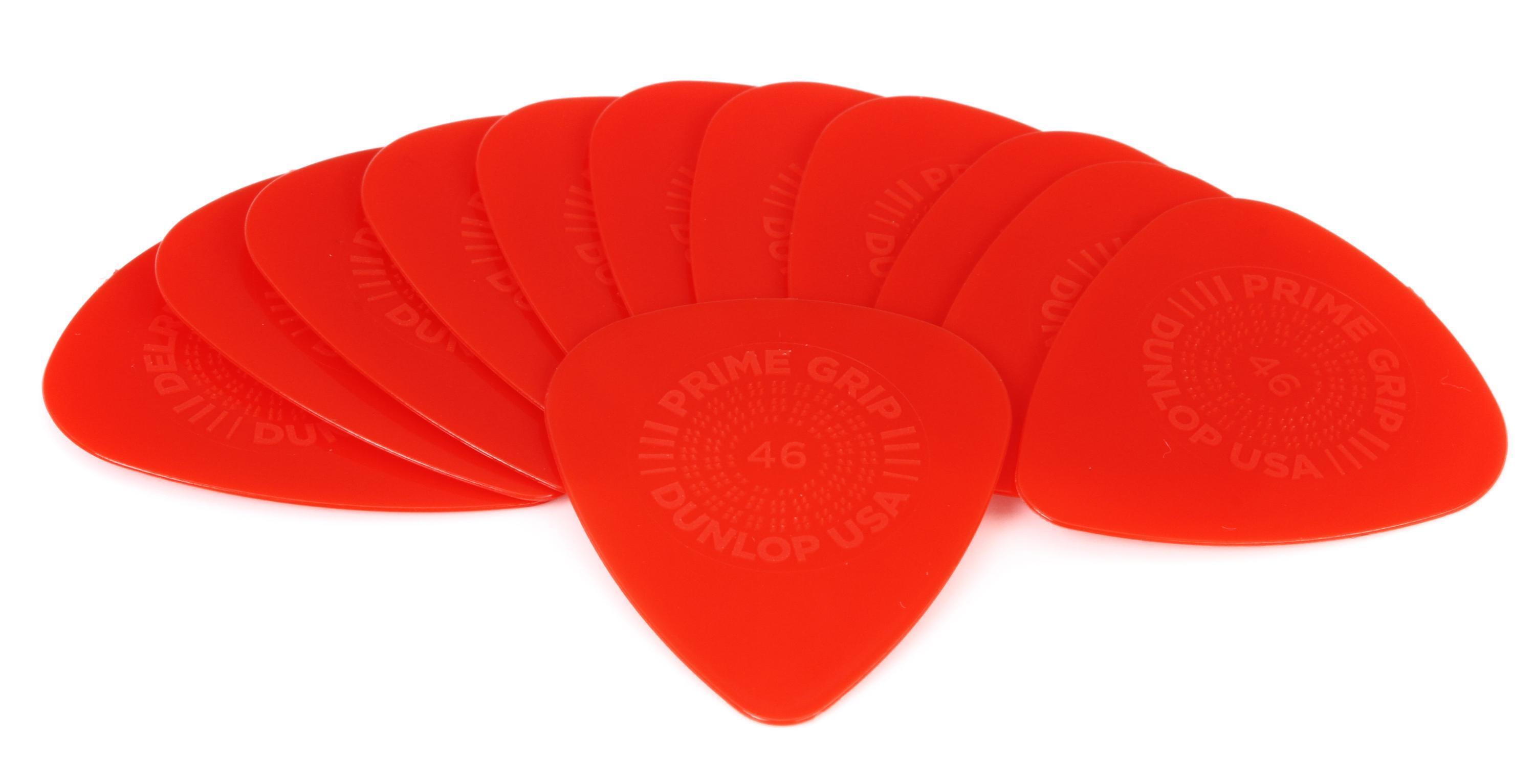 Photo of Dunlop 450P046 Prime Grip Delrin 500 Guitar Picks .46mm 12-pack