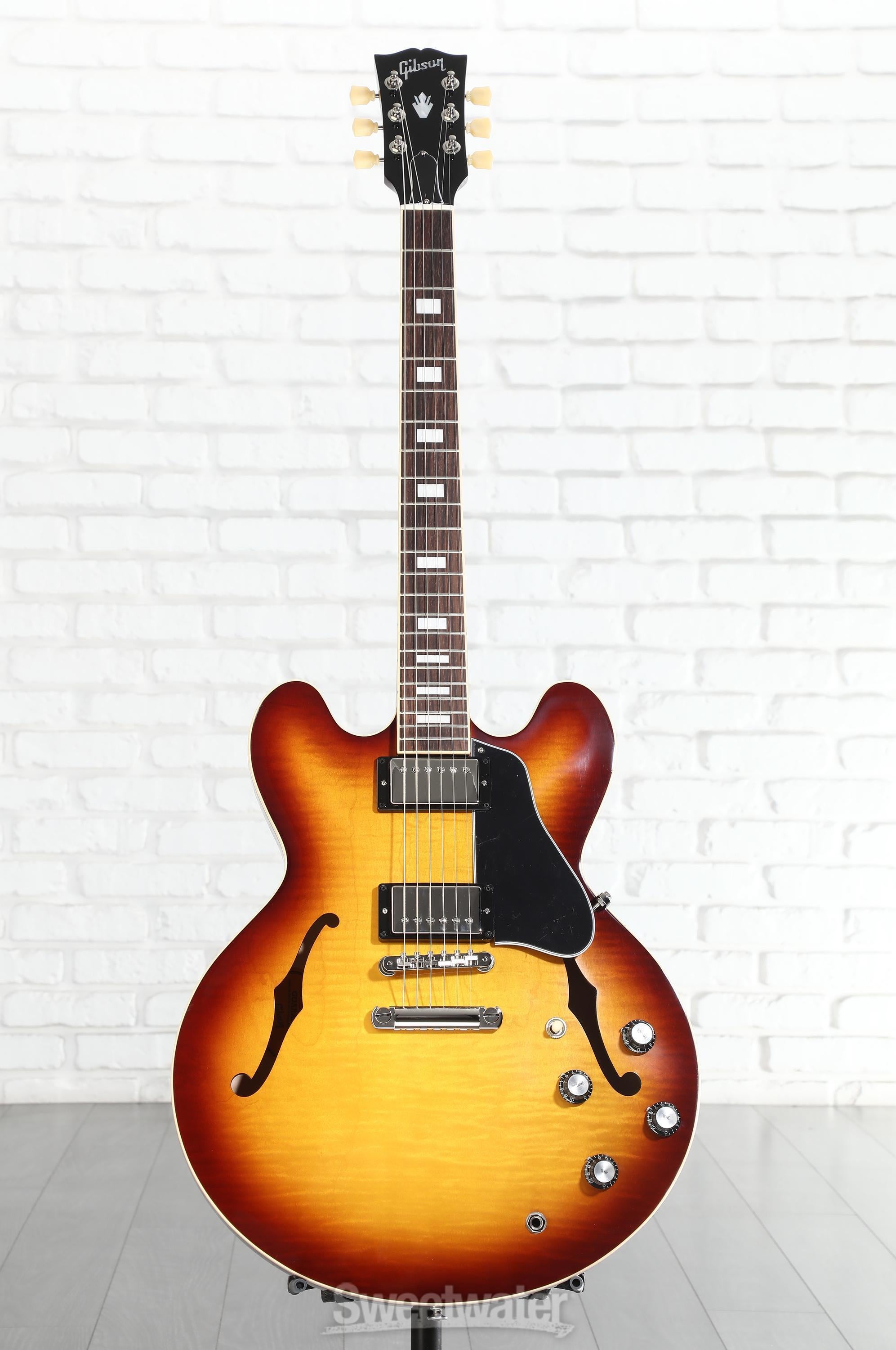 Gibson ES-335 Figured Semi-hollowbody Electric Guitar - Iced Tea