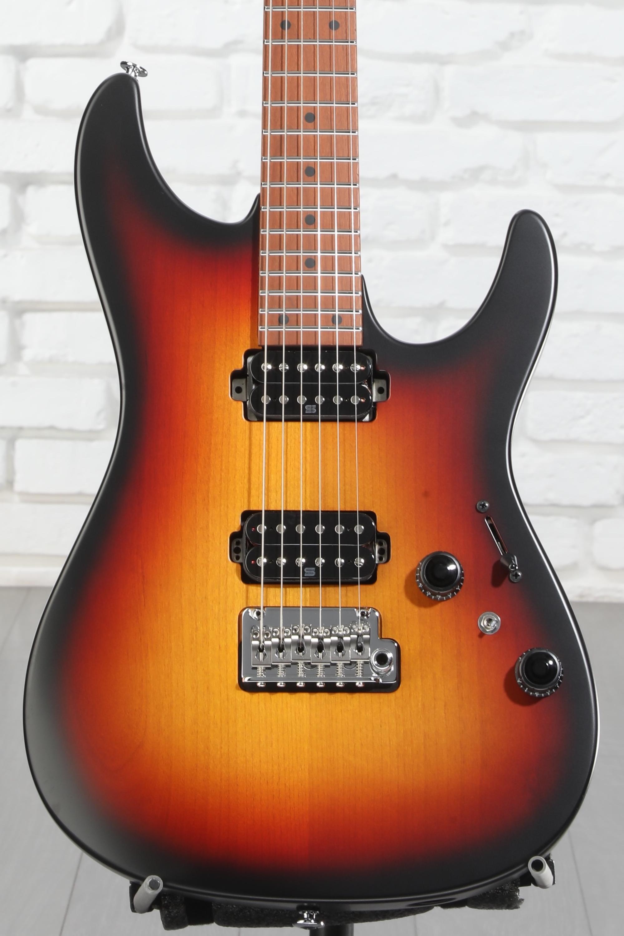 Ibanez Prestige AZ2402 Electric Guitar - Tri Burst Fade Flat