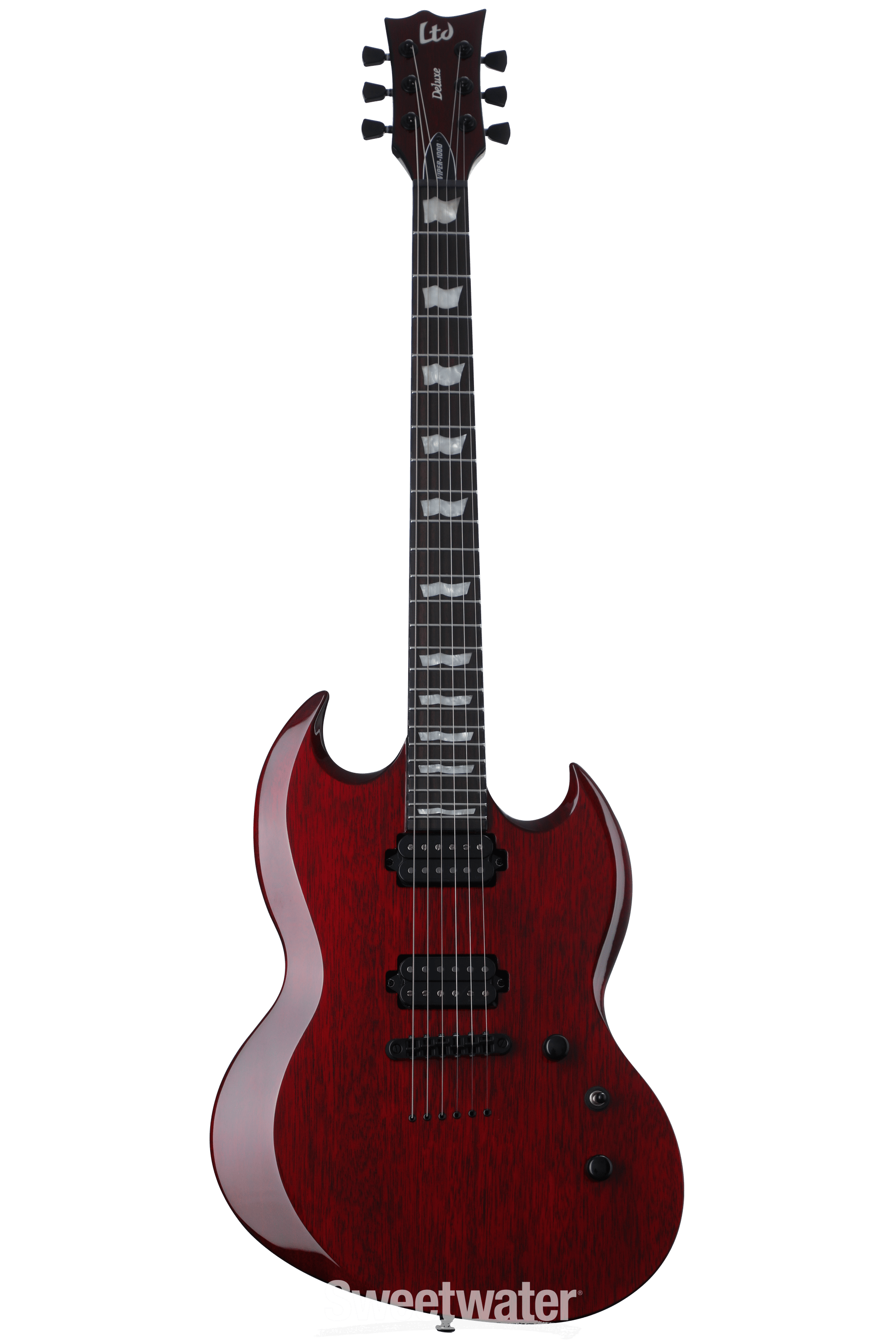 ESP LTD Viper-1000 M Electric Guitar - See-Thru Black Cherry | Sweetwater