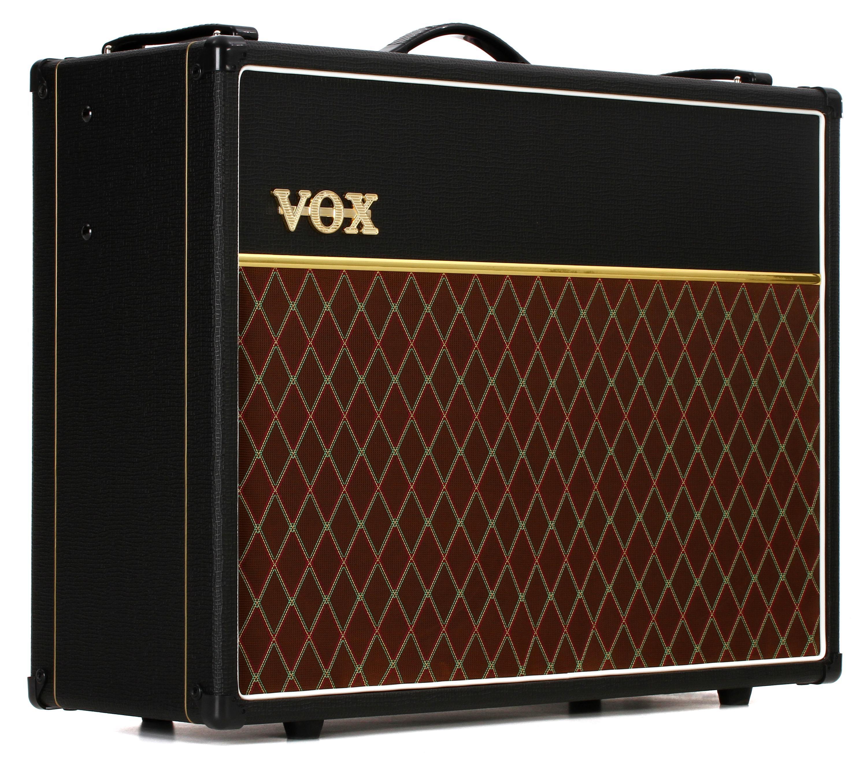 Bundled Item: Vox AC30C2X 30-watt 2x12" Tube Combo Amp with Alnico Blue Speakers