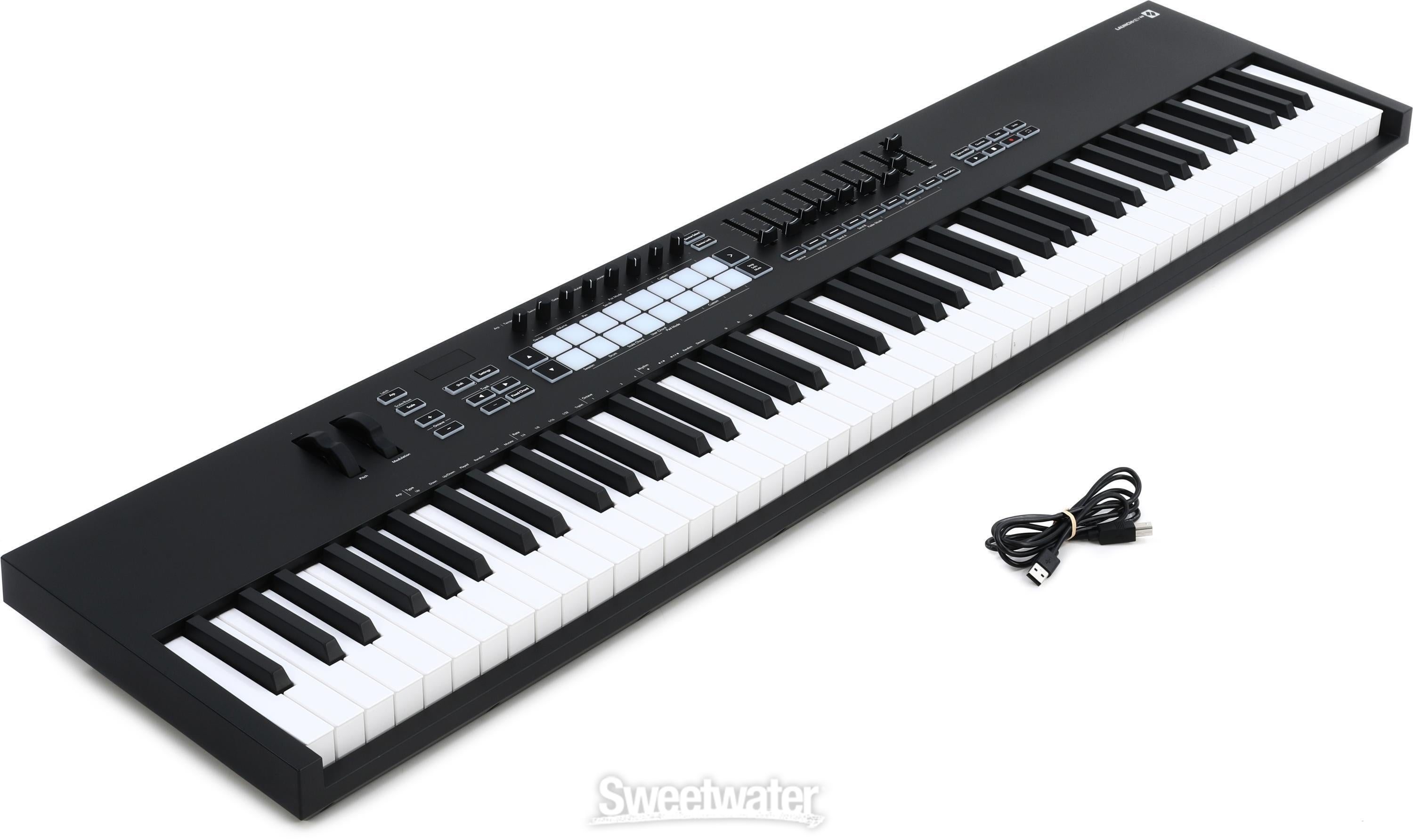 Novation Launchkey 88 MK3 88-key Keyboard Controller | Sweetwater