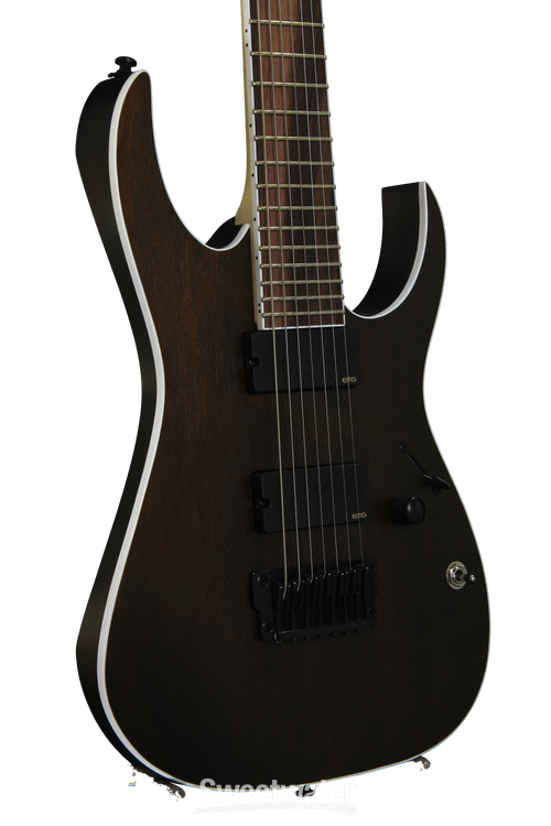 Ibanez RGIR27BFE Iron Label - Walnut Flat, 7-String | Sweetwater Ibanez RGIR27BFE Iron Label - Walnut Flat, 7-String | Sweetwater