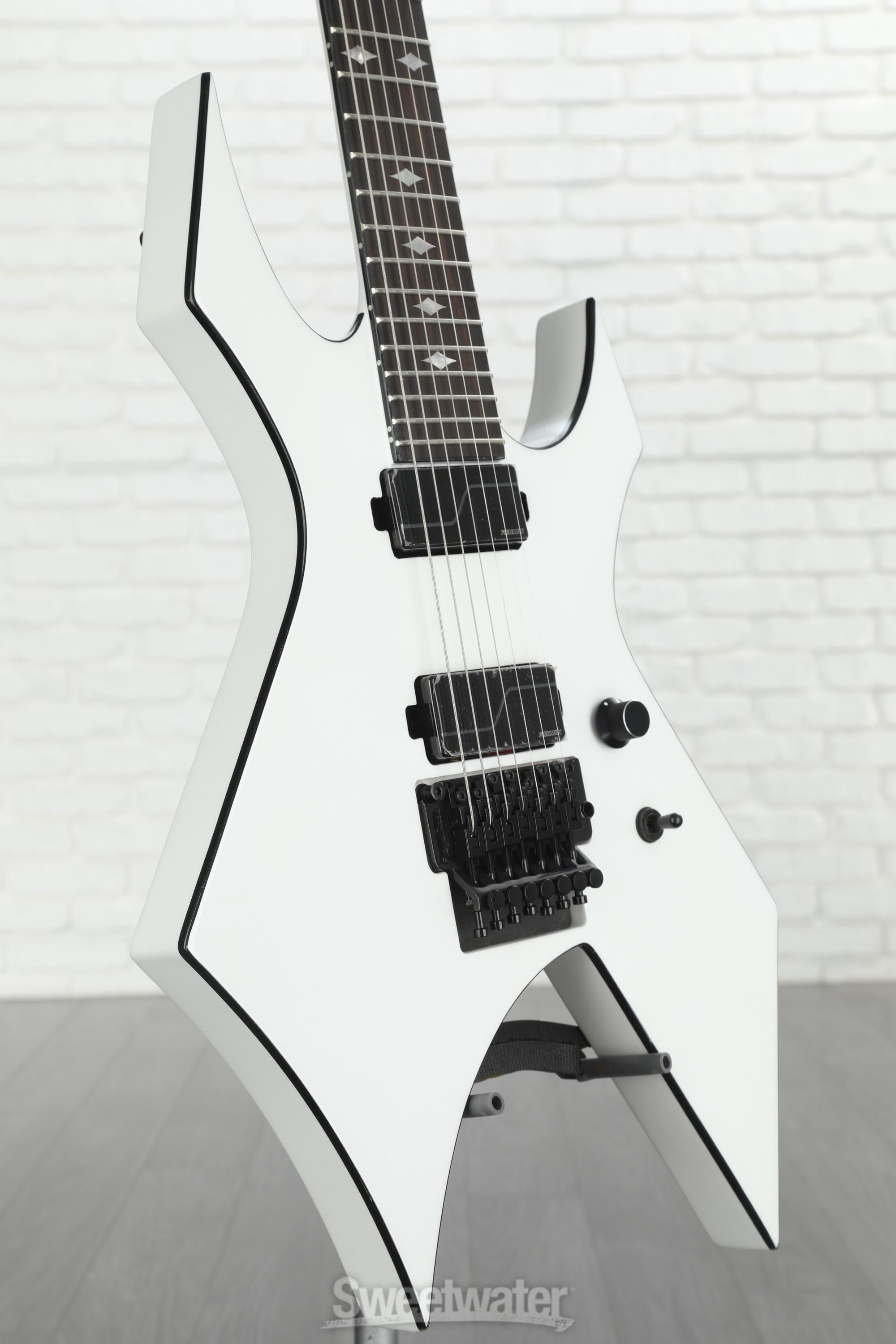 BC Rich WARLOCK ワーロック エレキギター 白 B.C.Rich 【訳あり】 WARLOCK LEGACY 7 with Floyd Rose Gloss