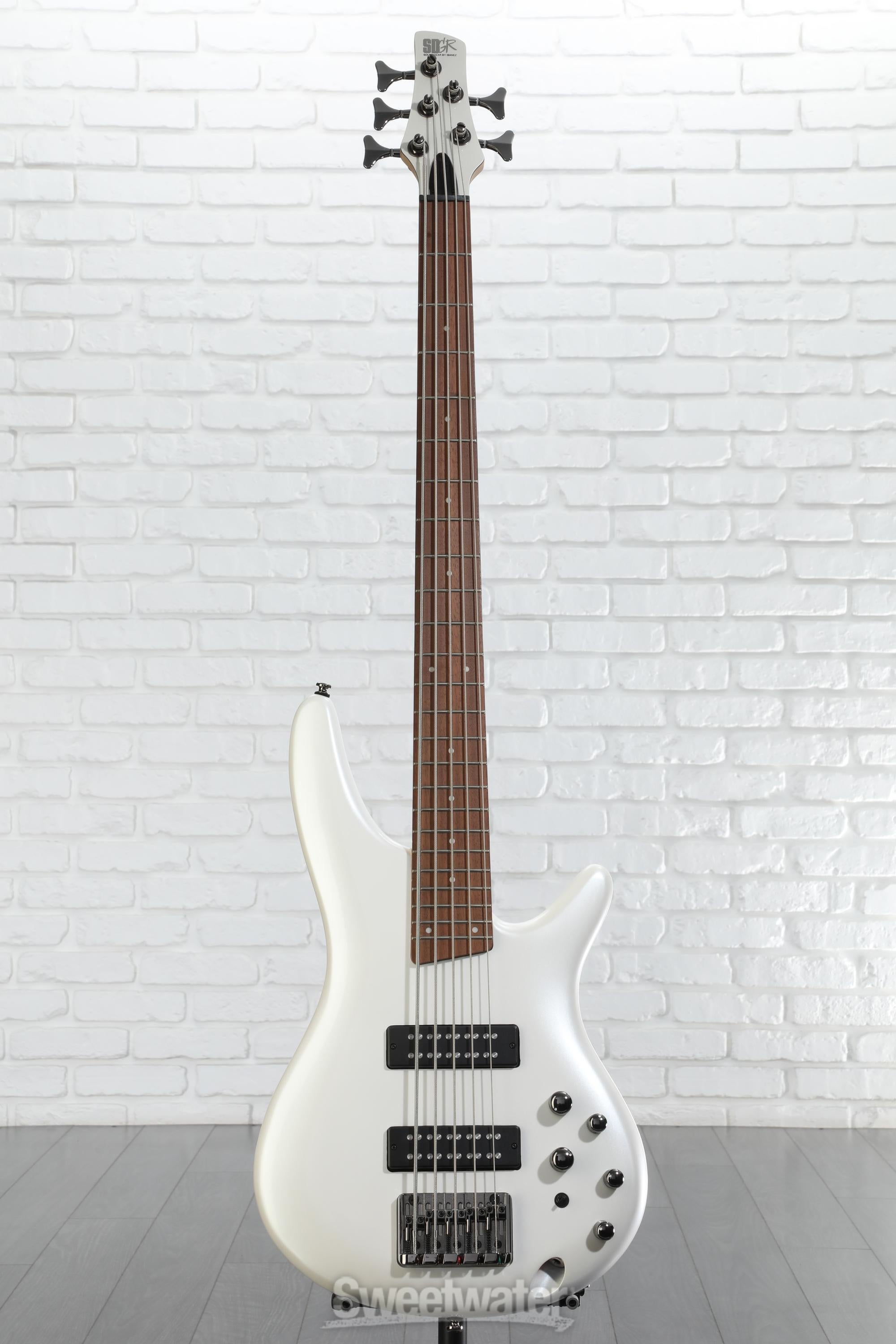 Ibanez Standard SR305E 5-string Bass Guitar - Pearl White