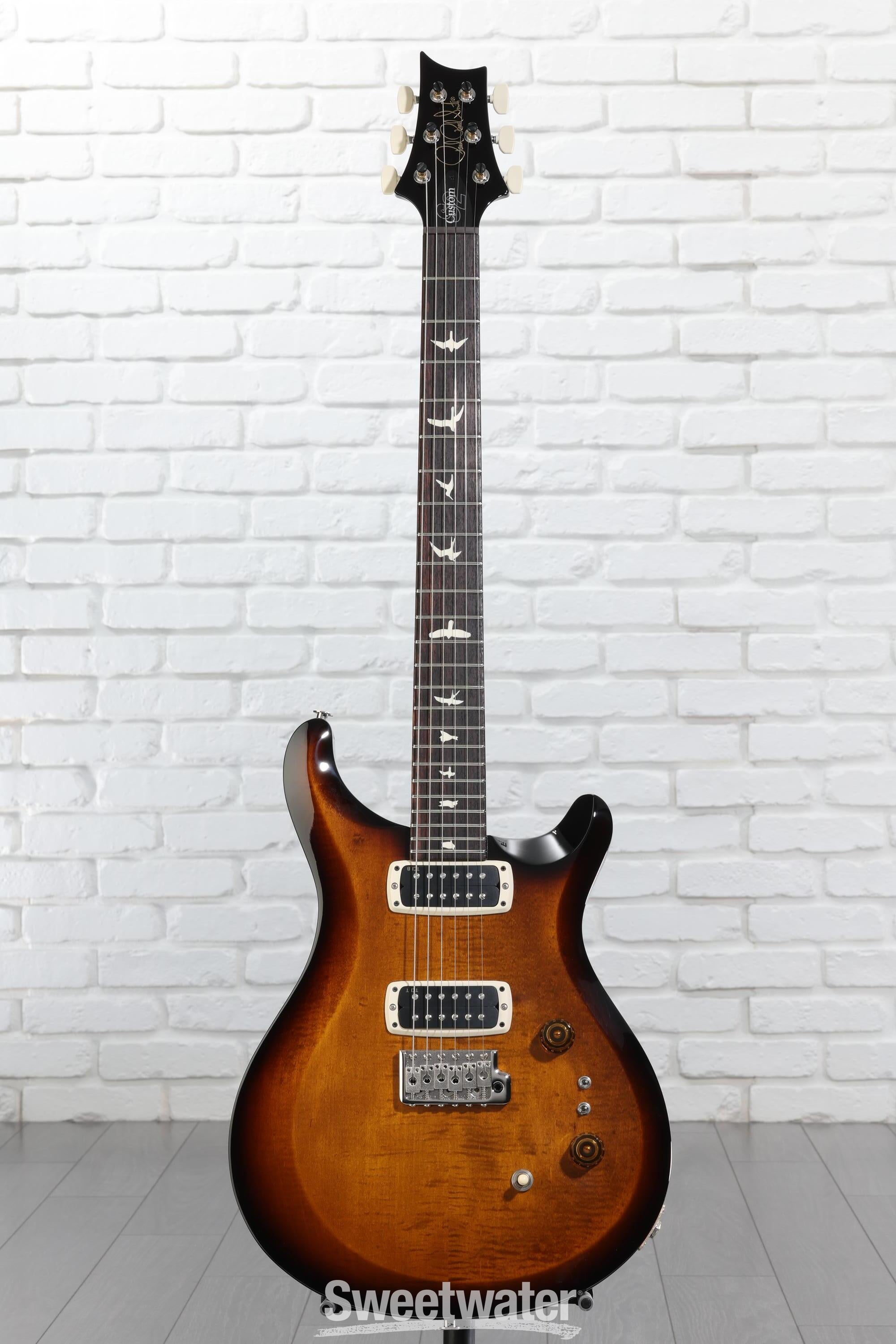 PRS S2 Custom 24 ギター PRS S2 Custom 24-08 Black Amber – United States